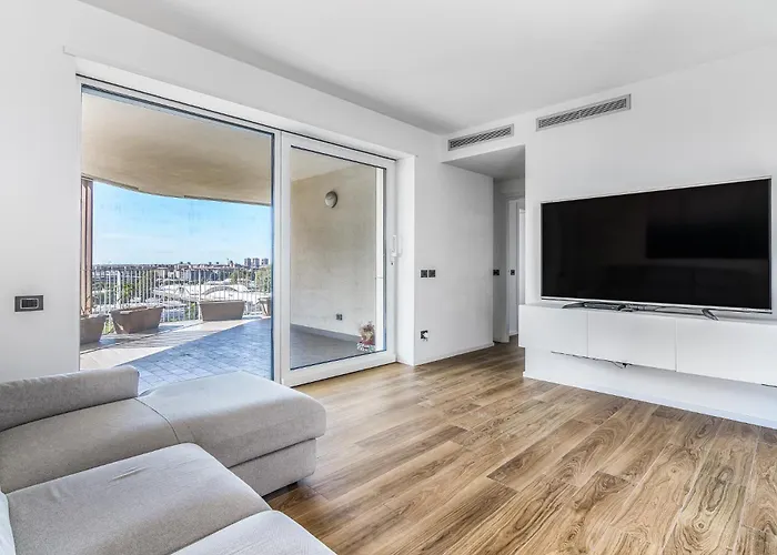 Penthouse Terrace Piranesi 4Pax Wifi
