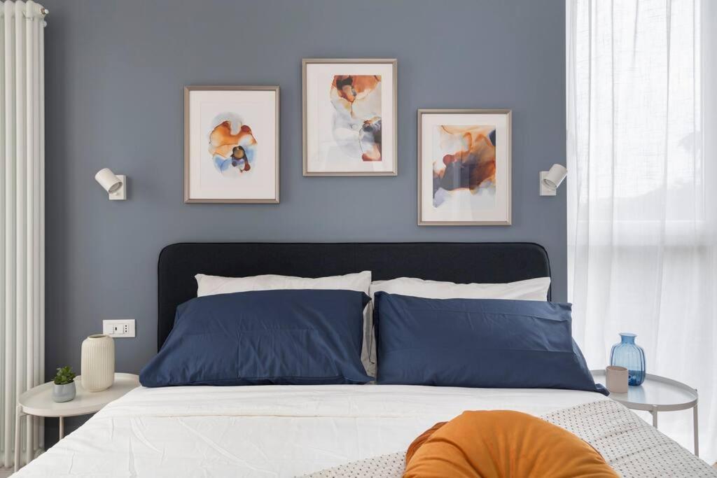 Blue & Orange House Lovely Modern Apartment Mailand