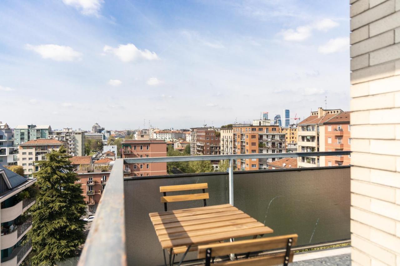 Terrazza Con Vistacasa Con Parcheggio Gratuito * Mailand