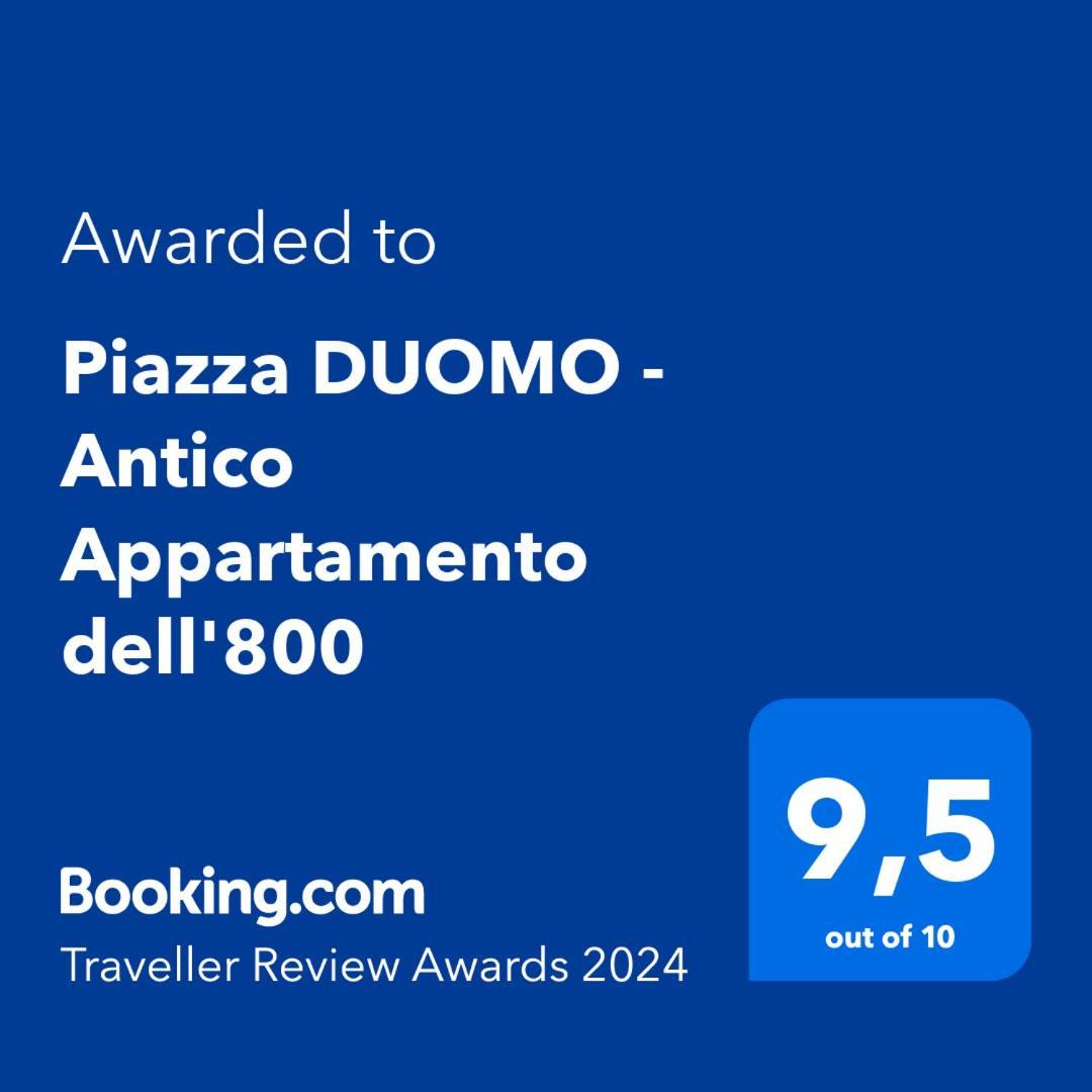 Piazza Duomo - Antico Dell'800 Apartamento