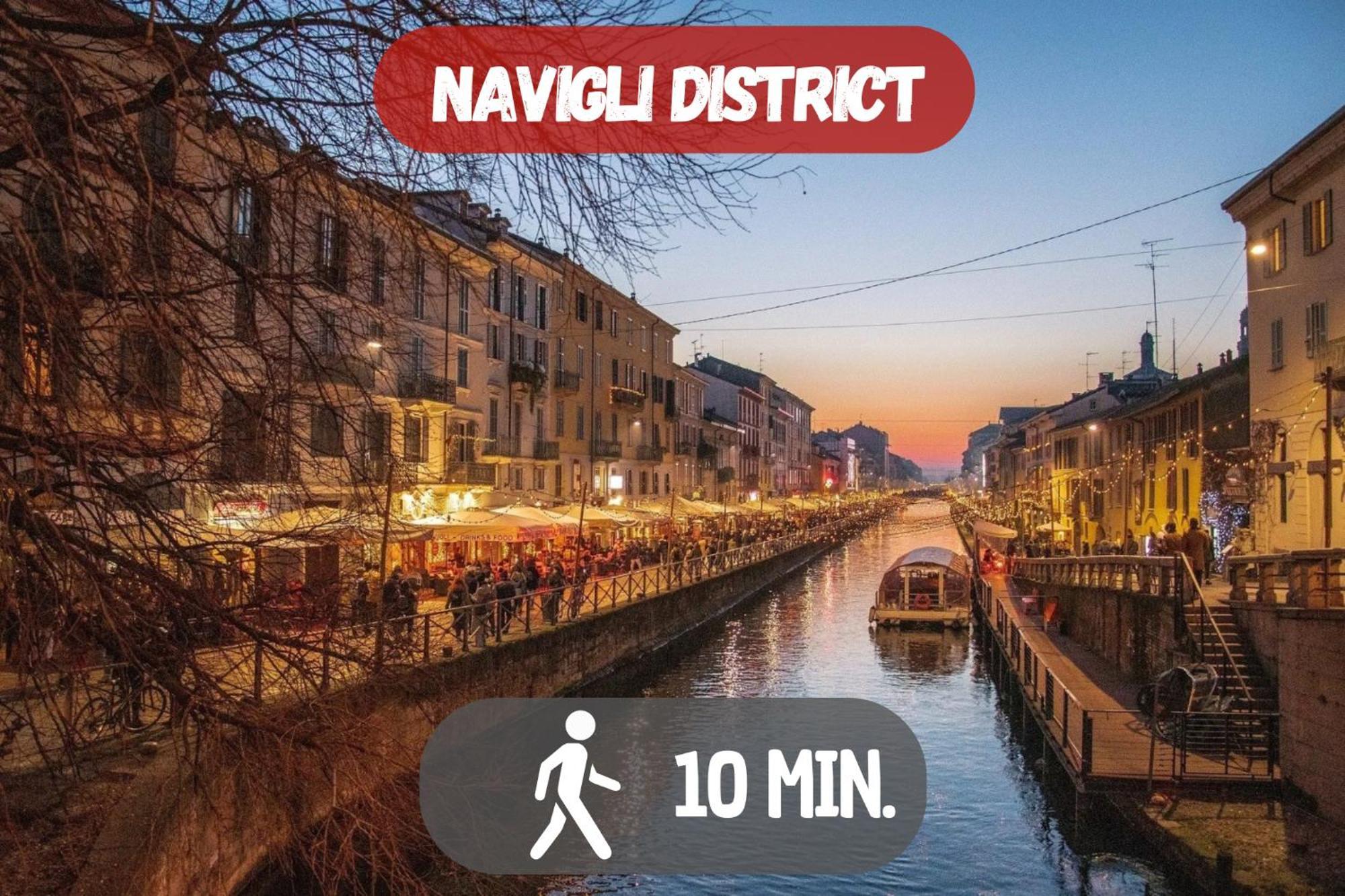 Apartment 10' Navigli, Penthouse With Panoramic View Mailand
