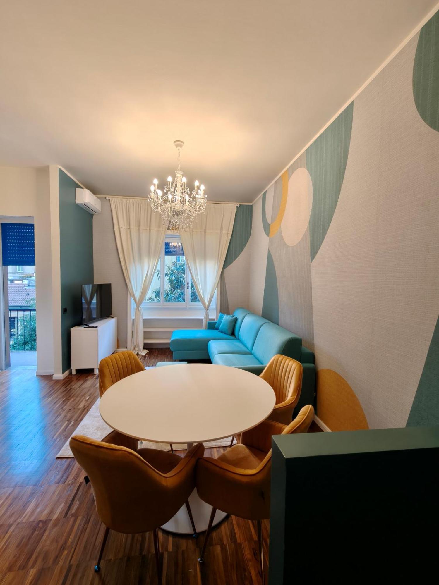 Center Navigli Renewed With Ac, Wifi 800mbits, Metro Link To Airport And Station Apartamento *