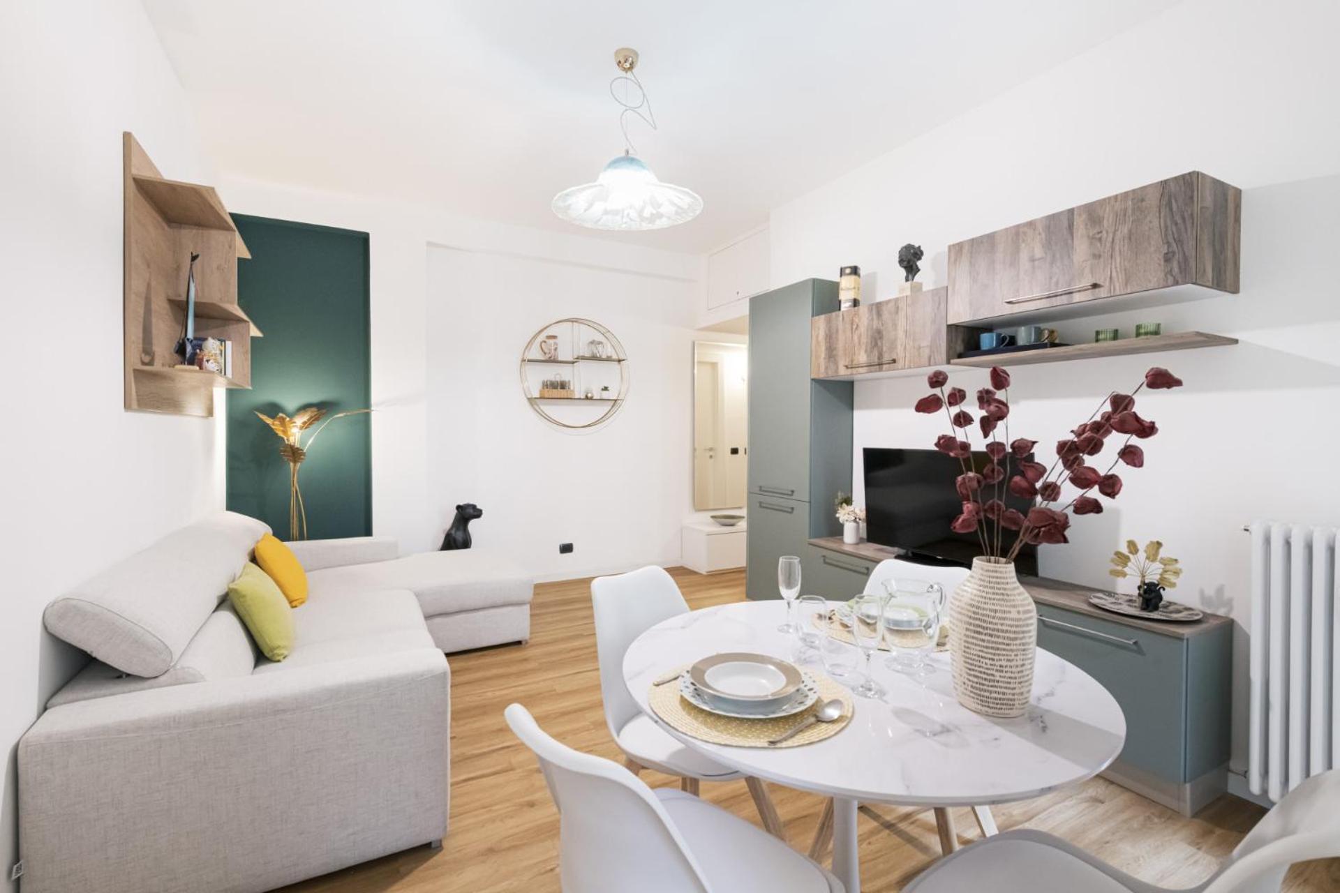 Apartment Easylife - Living Raffinato Con Vista In Solari Mailand