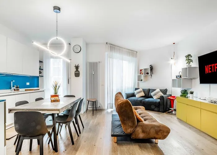 Cozy Home San Siro-Duomo Netflix & Design