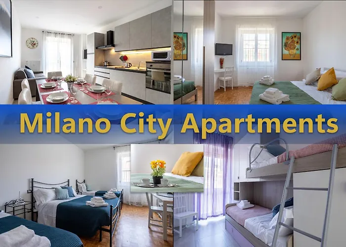 Milano City Apartments - Parking And Comfort - Spacious Apt Up To 8 Pax