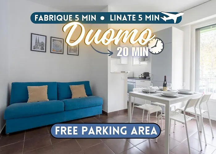 Duomo-Linate-Fabrique, Casa Accogliente Con Parcheggi Gratis