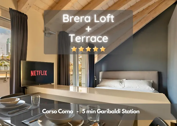 Rooftop Corso Como Con Terrazzo Privato