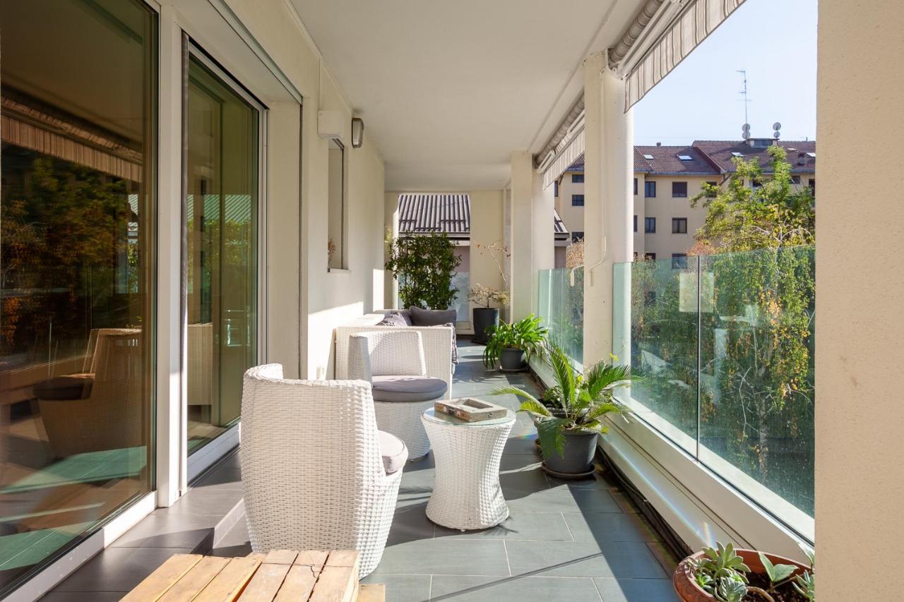 Luxury With Terrace - Forze Armate Apartment Mailand