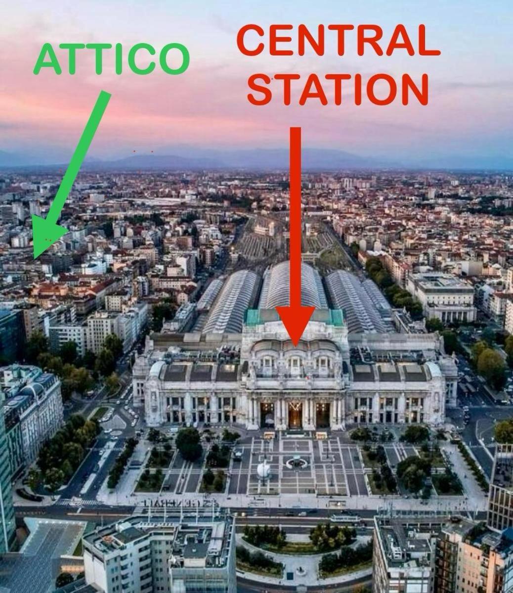 Apartment Penthouse In The Sky With 30 Sqm Terrace Station
