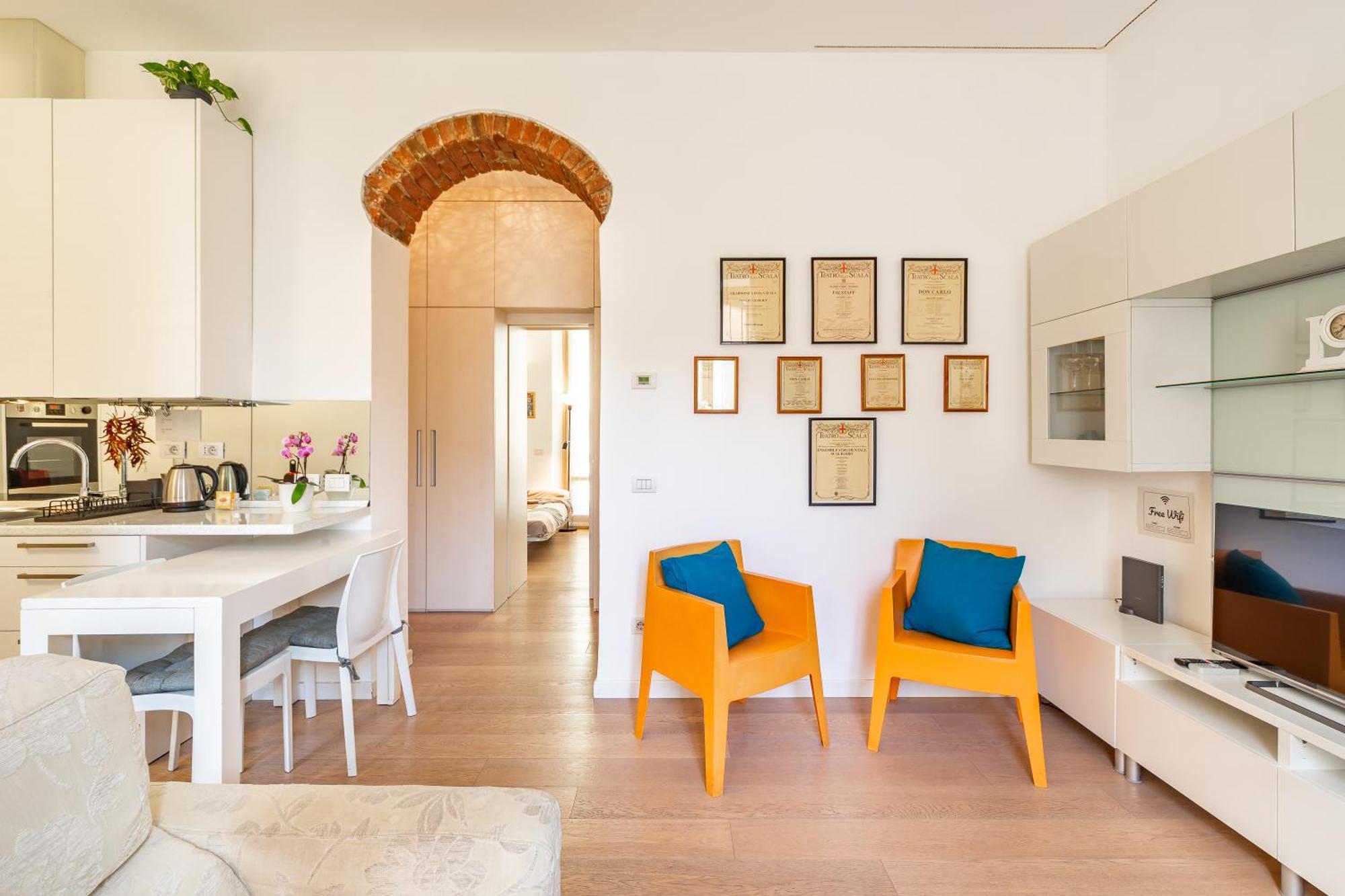 Ferienhaus Milano-trilocale Centrale Con Vasca Idromassaggio Mailand