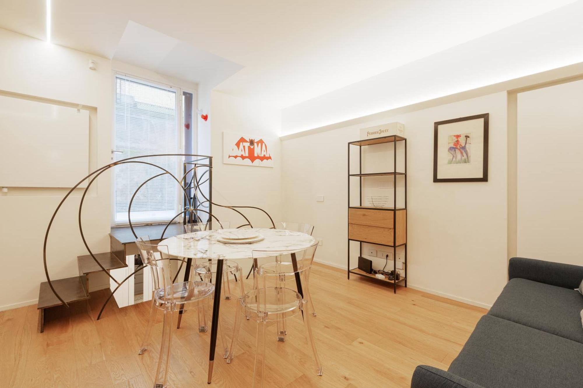 Chic & Modern Flat Just 450 Mt From Centrale Fs Apartment *