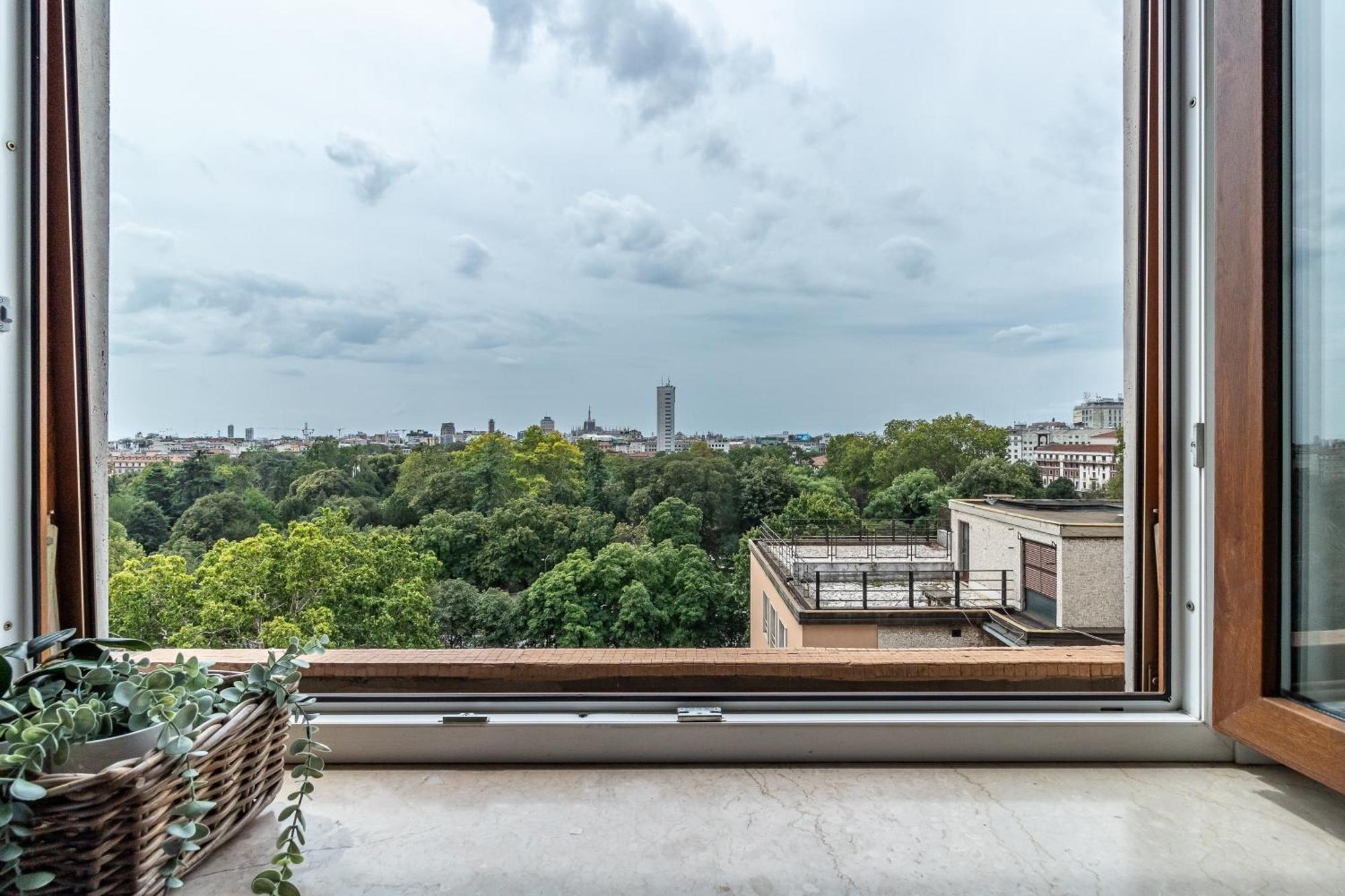 Apartment Trilocale Vintage Vicino A Con Vista Panoramica Sul Duomo Mailand