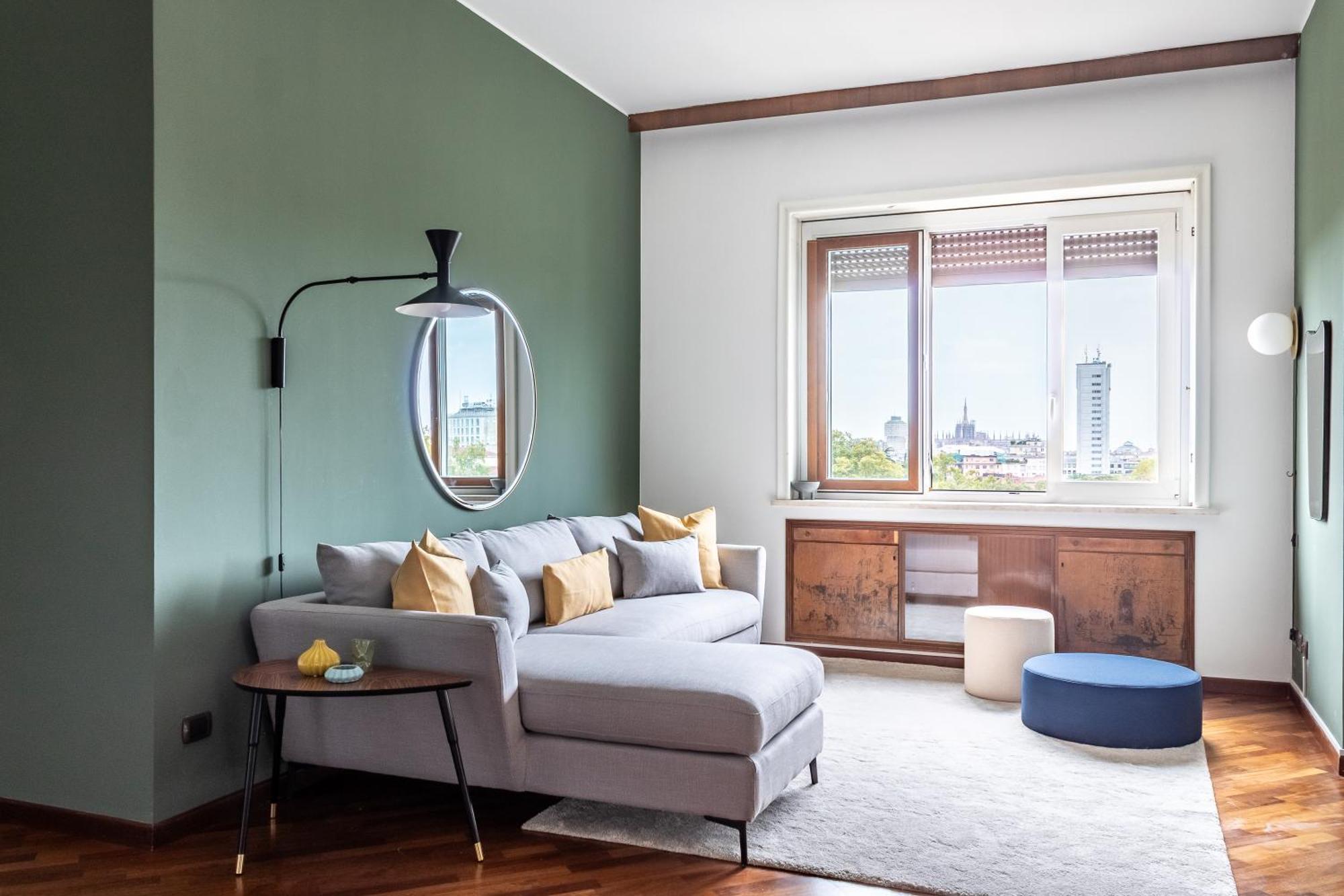 Apartment Trilocale Vintage Vicino A Con Vista Panoramica Sul Duomo Mailand