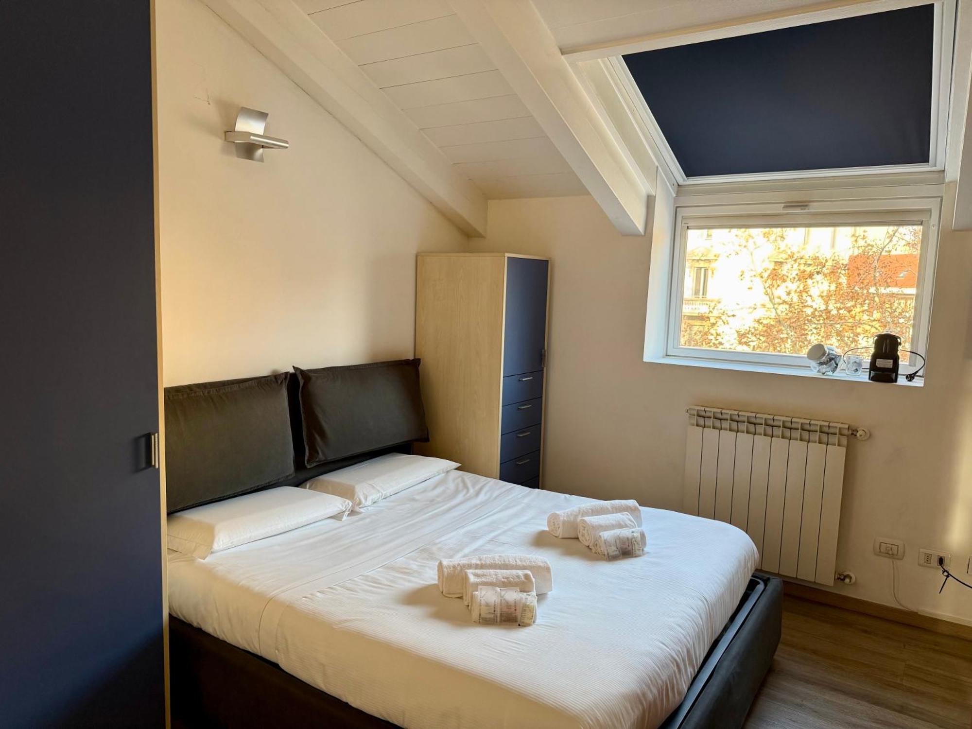Rooftop Scalo Farini-3 Min From The Lancetti Metro Apartment