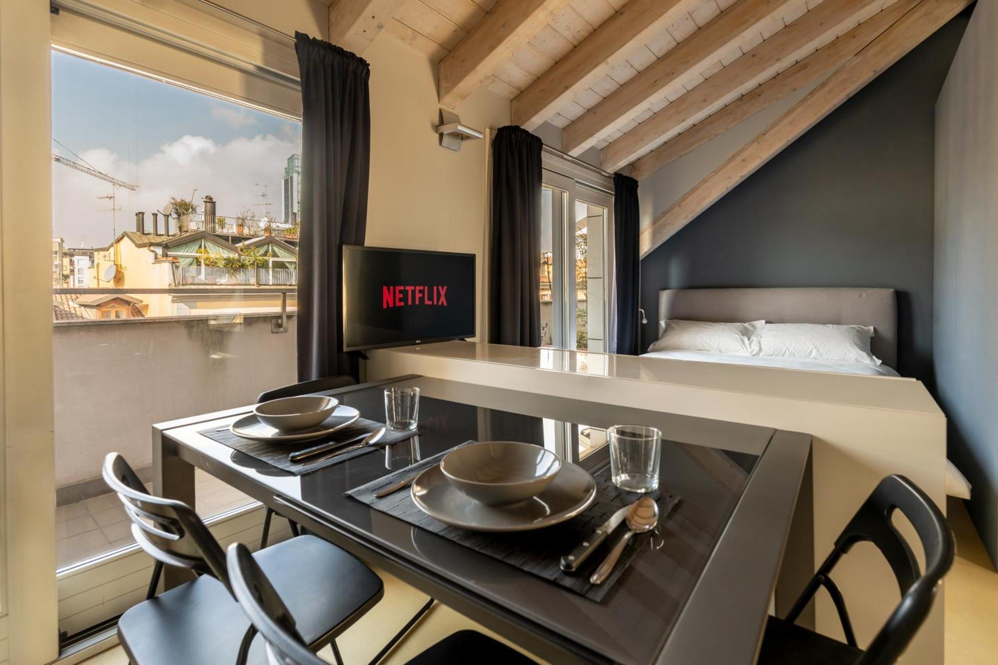 Rooftop Corso Con Terrazzo Privato Apartment Mailand