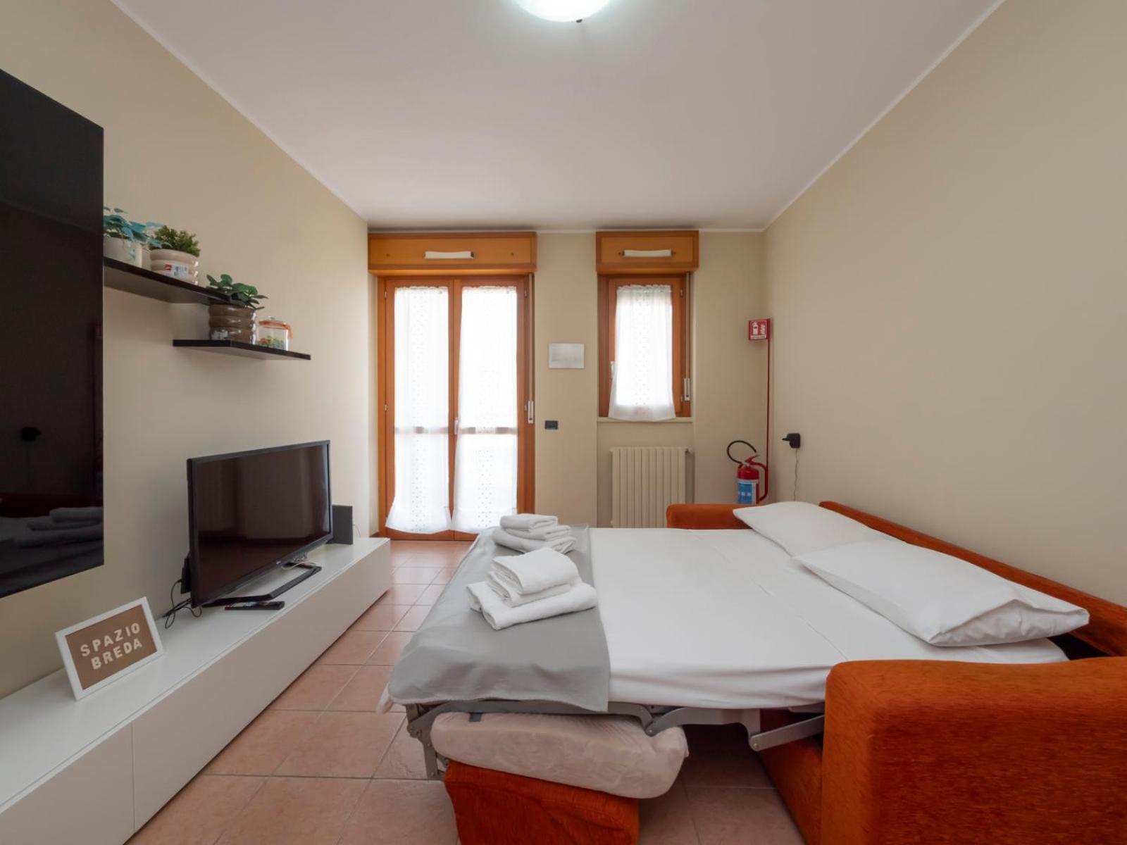 Spazio Breda - Free Garage, Metro M1, Balcony Apartment *