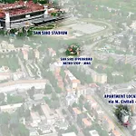 San Siro Blue Flat