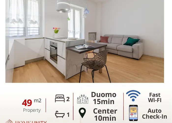 Design Premium Apartment In Center Milan - Homeunity