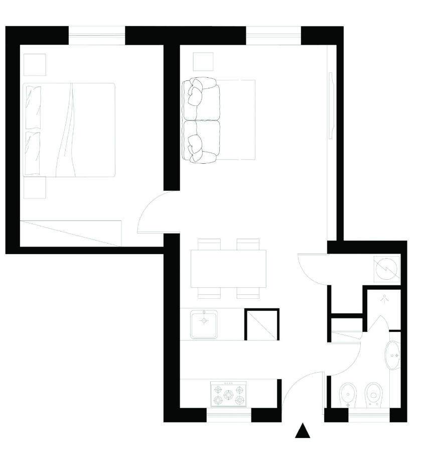 Apartment The Rent - Lovely One-bedroom In Moscova