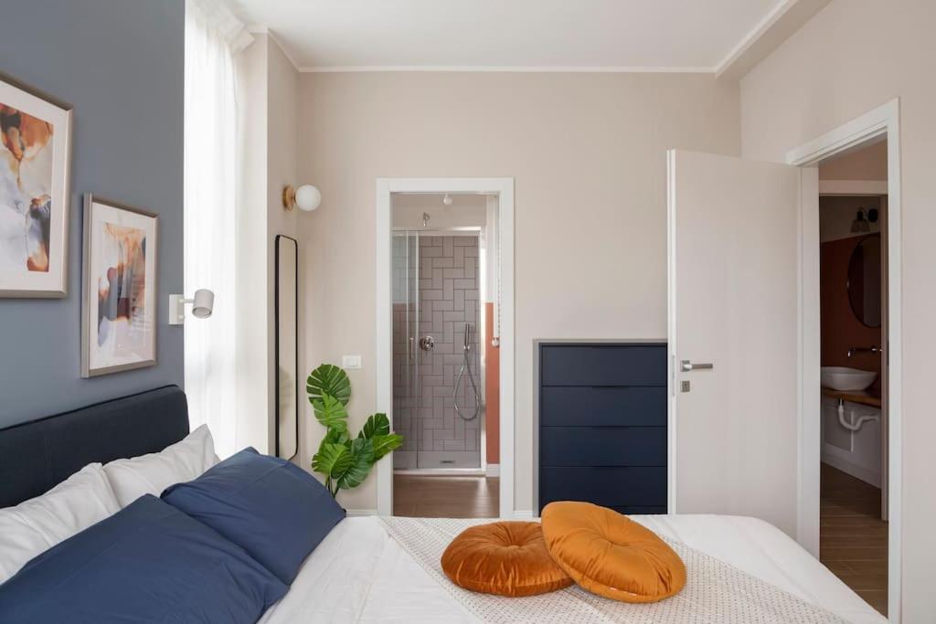 Apartamento Blue & Orange House Lovely Modern Milão