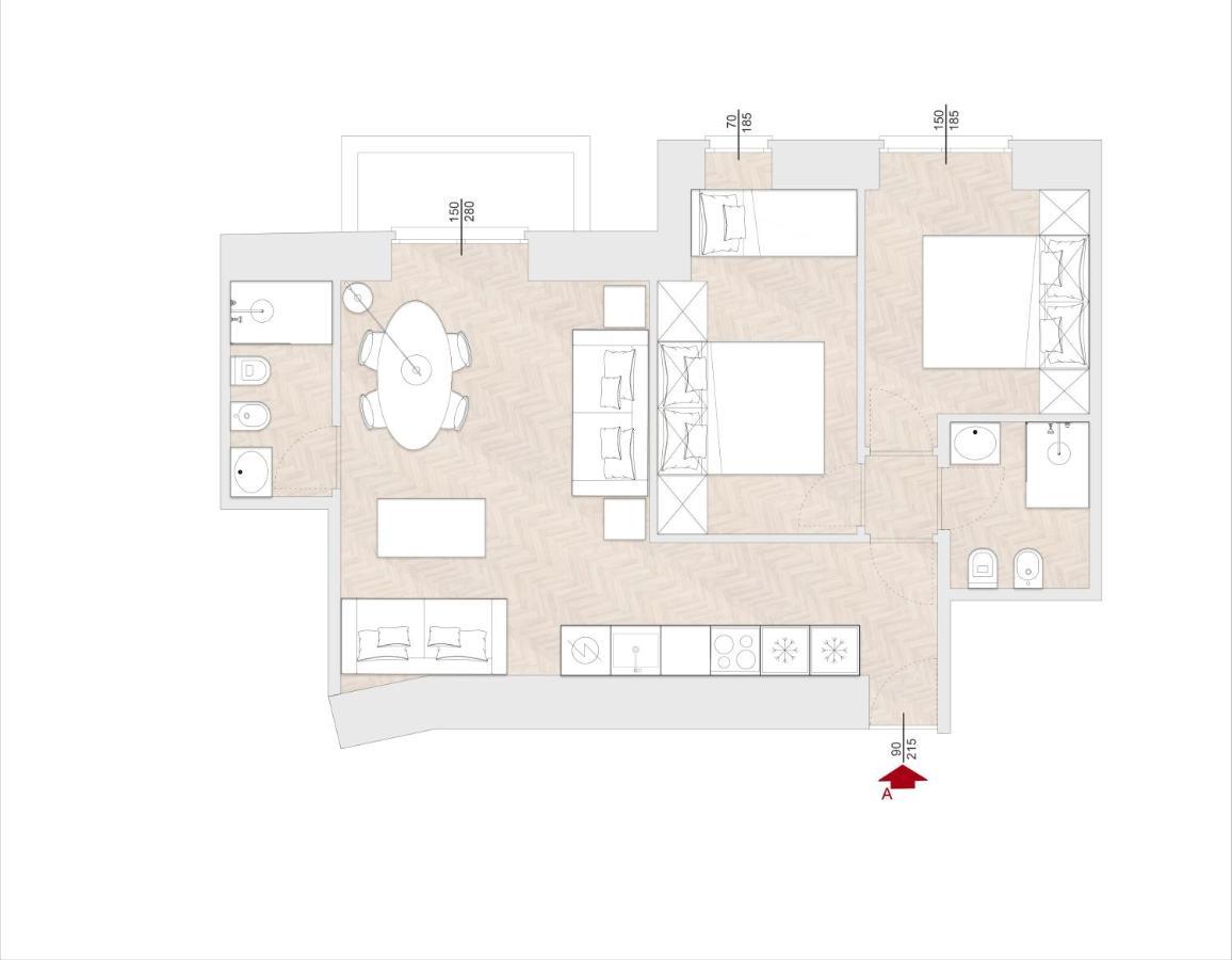 Apartamento Marcora 6 V Luxury Living Milão