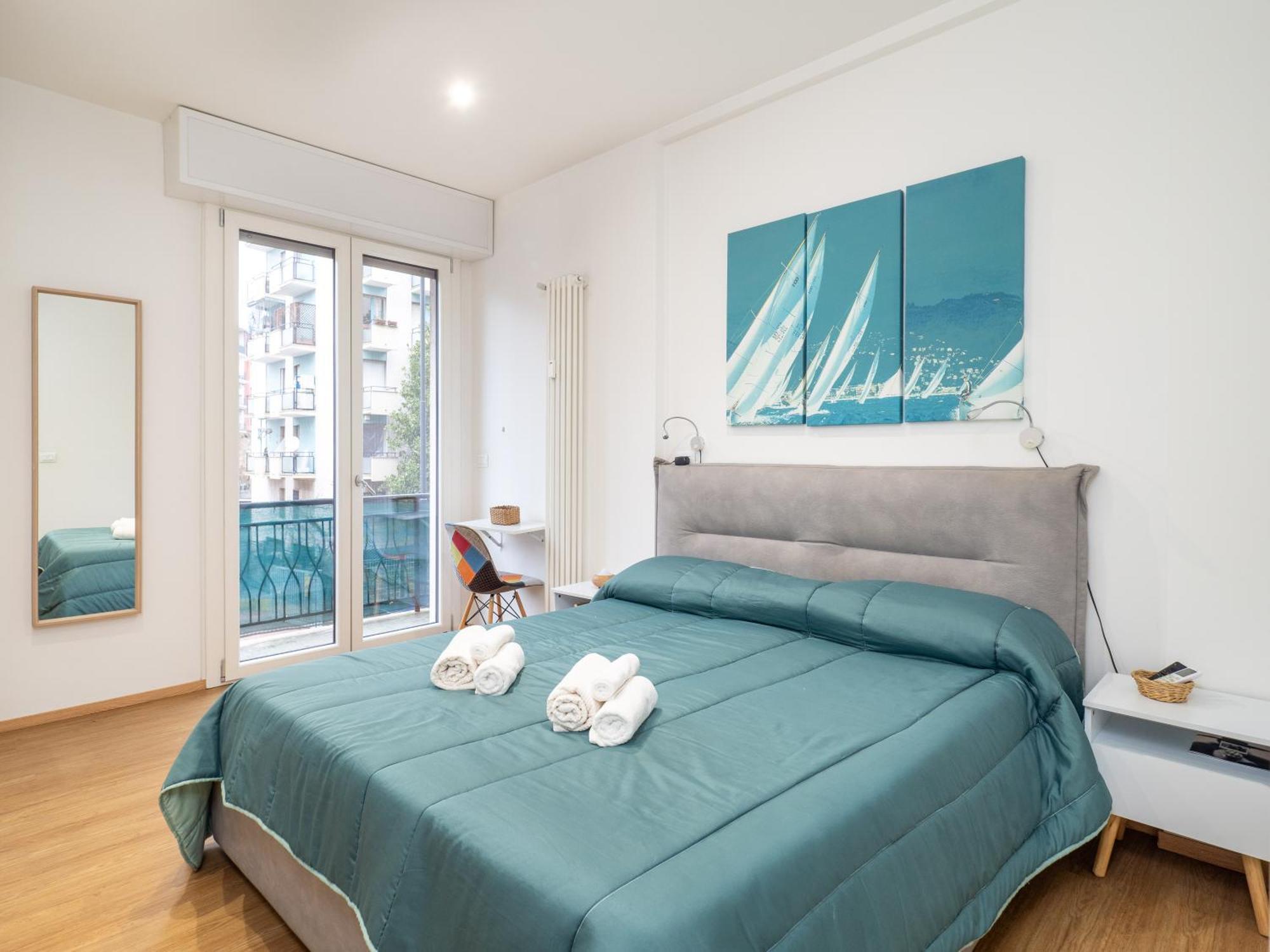 5 Guests - Modern With Balcony * Milan