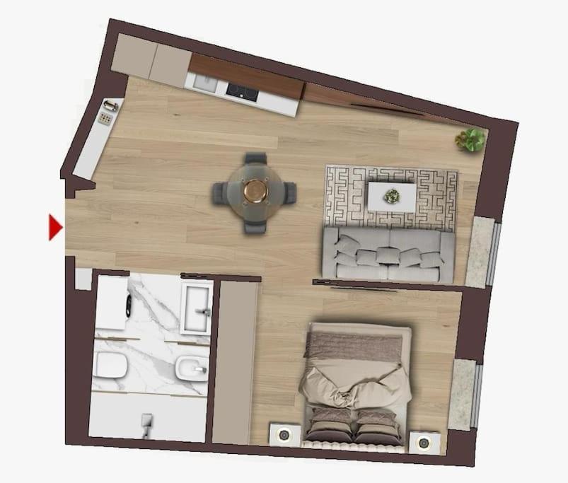 Dali Duomo Golden House Apartment Mailand