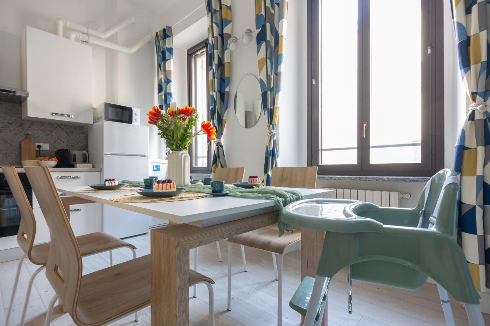 Ourjoy Condo, Free Parking, Ac, Wifi - M Gioia47, Station, Porta Nuova, Apartment *