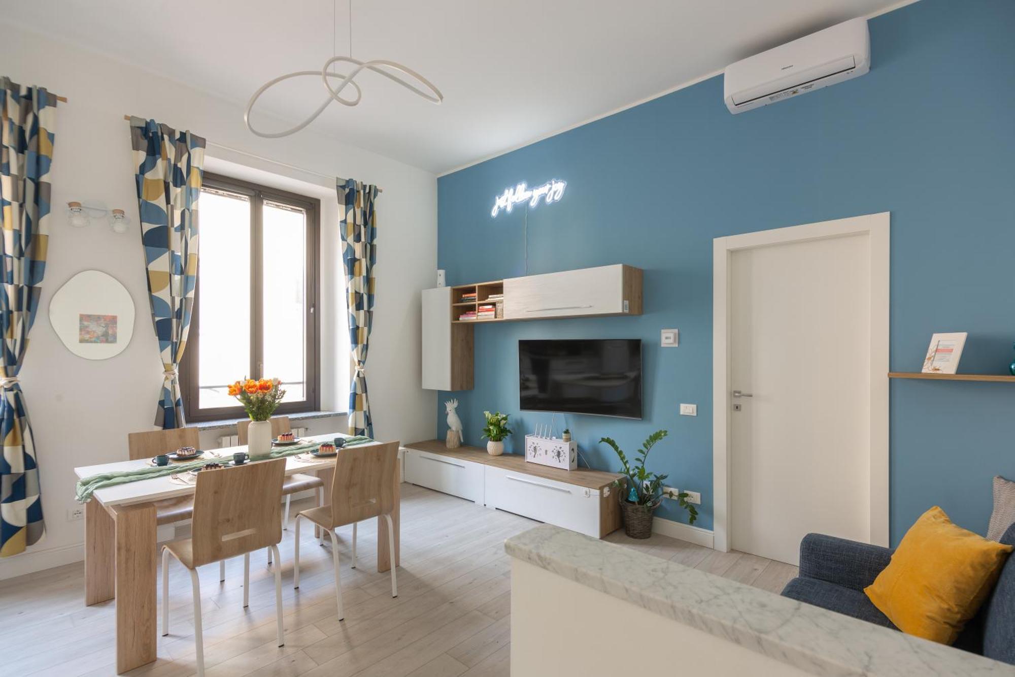 Apartment Ourjoy Condo, Free Parking, Ac, Wifi - M Gioia47, Station, Porta Nuova, Mailand