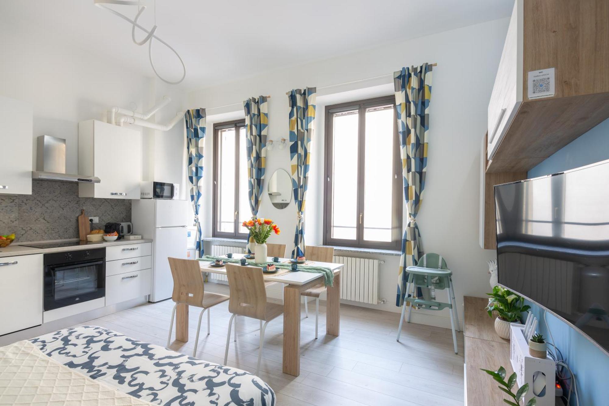 Apartment Ourjoy Condo, Free Parking, Ac, Wifi - M Gioia47, Station, Porta Nuova, Mailand