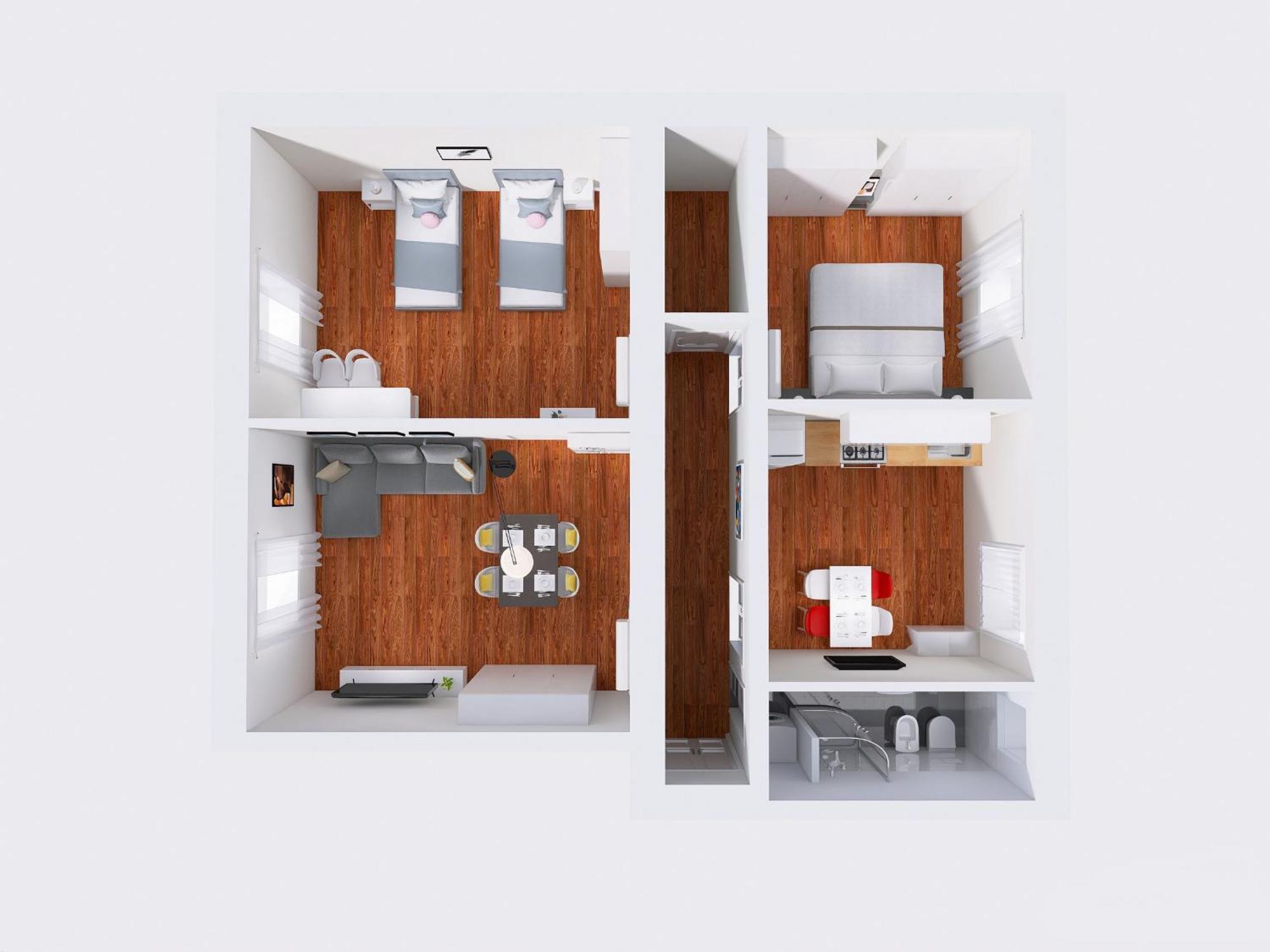 The Rent - Spacious Two-bedroom In Porta Romana * Mailand