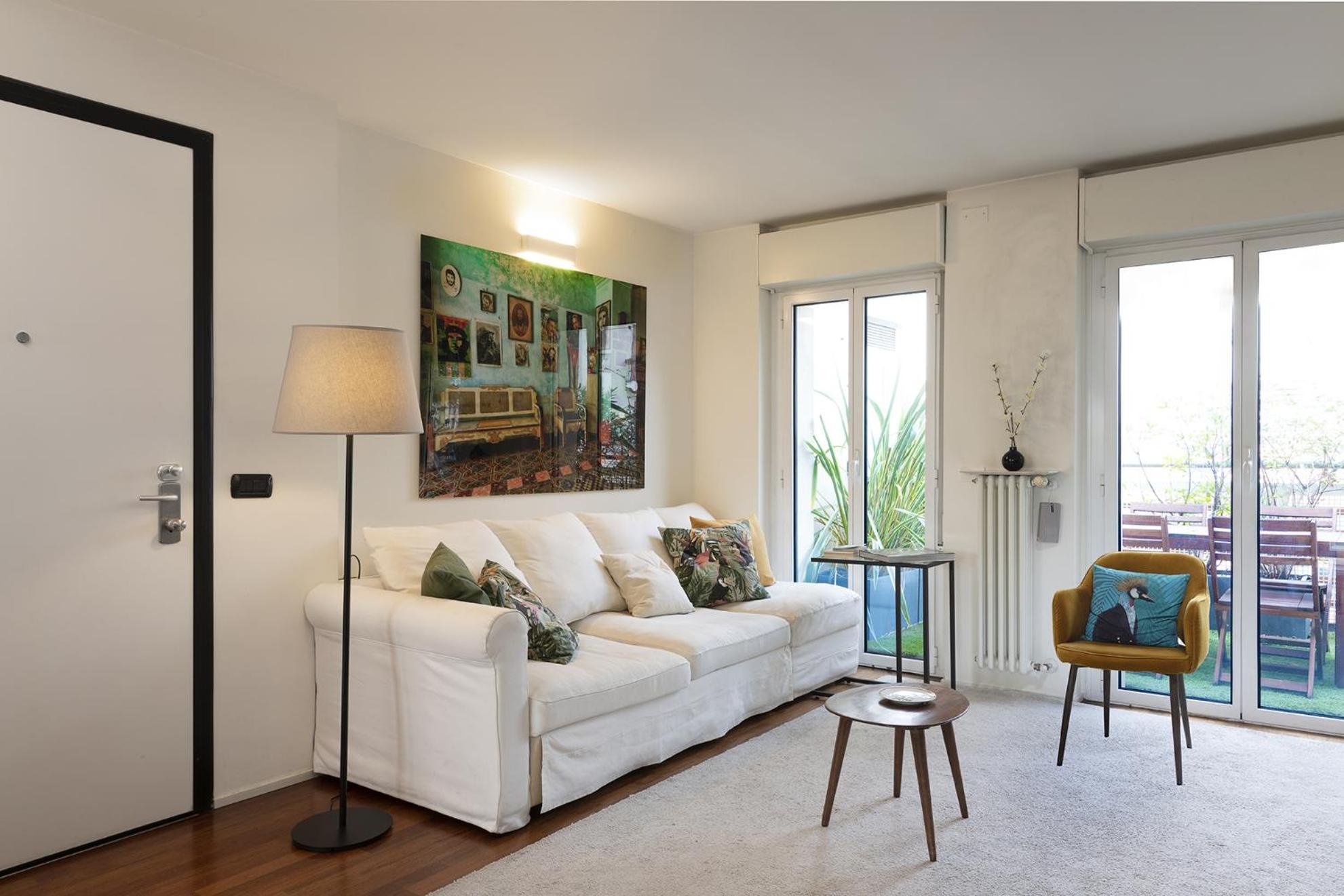 Apartamento Giresio 41 - Your Penthouse With Rooftop Garden In Navigli - Wifi Milão