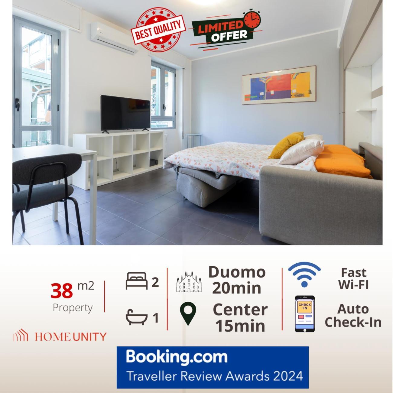 20mins From Duomo - Renovated Apt Near City Center Apartamento *