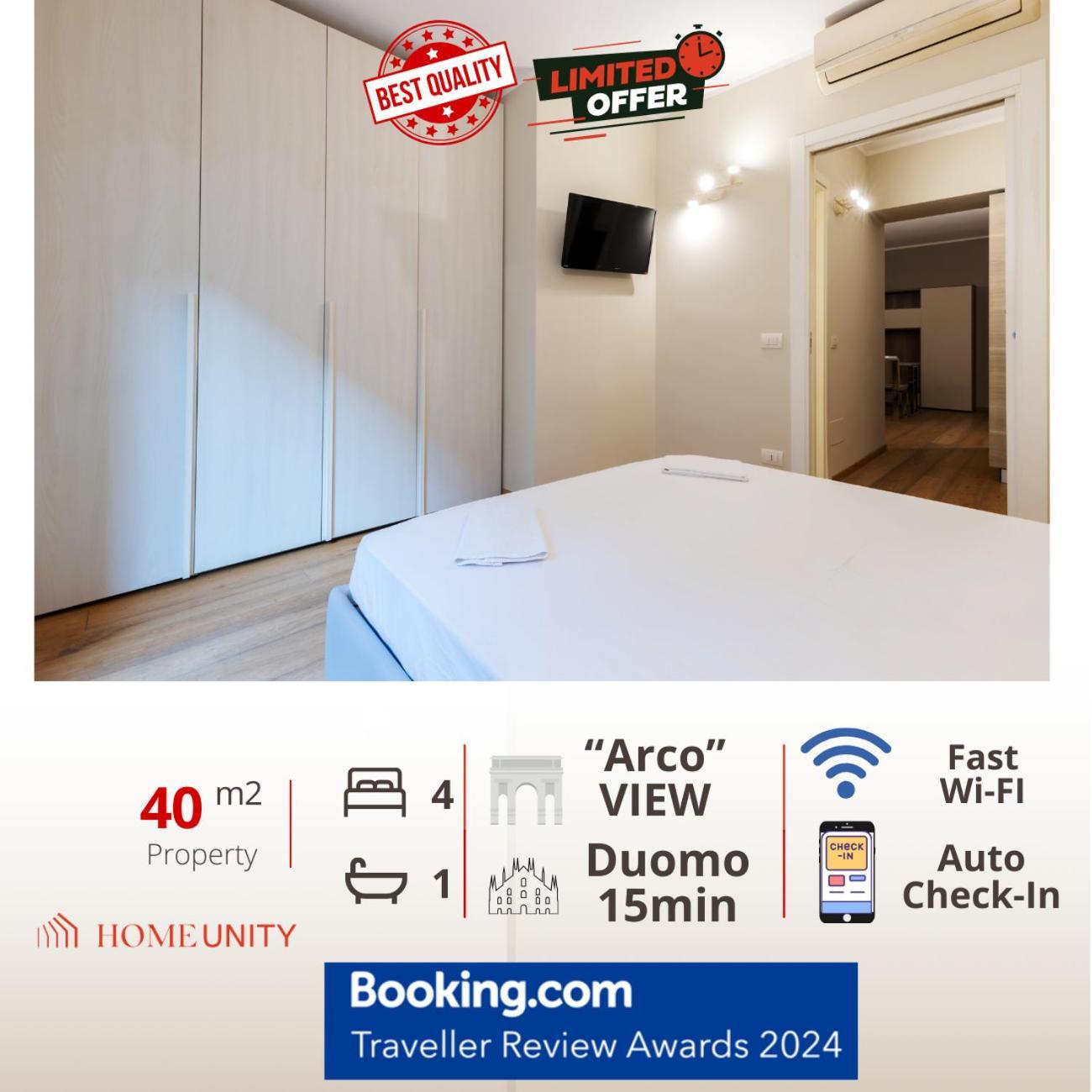 Apartamento Arco Della Pace Corso Sempione - Exceptional Location Milão
