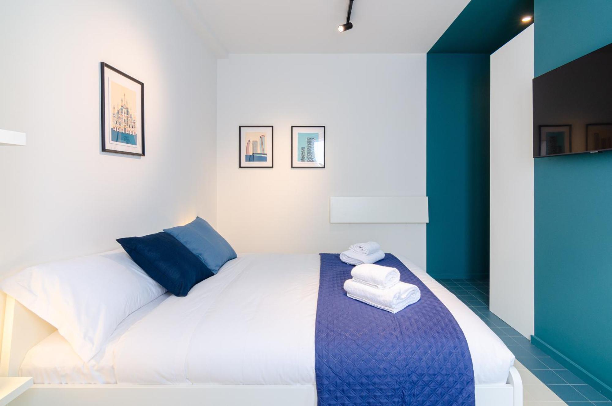 San Siro Blue Flat Apartment *