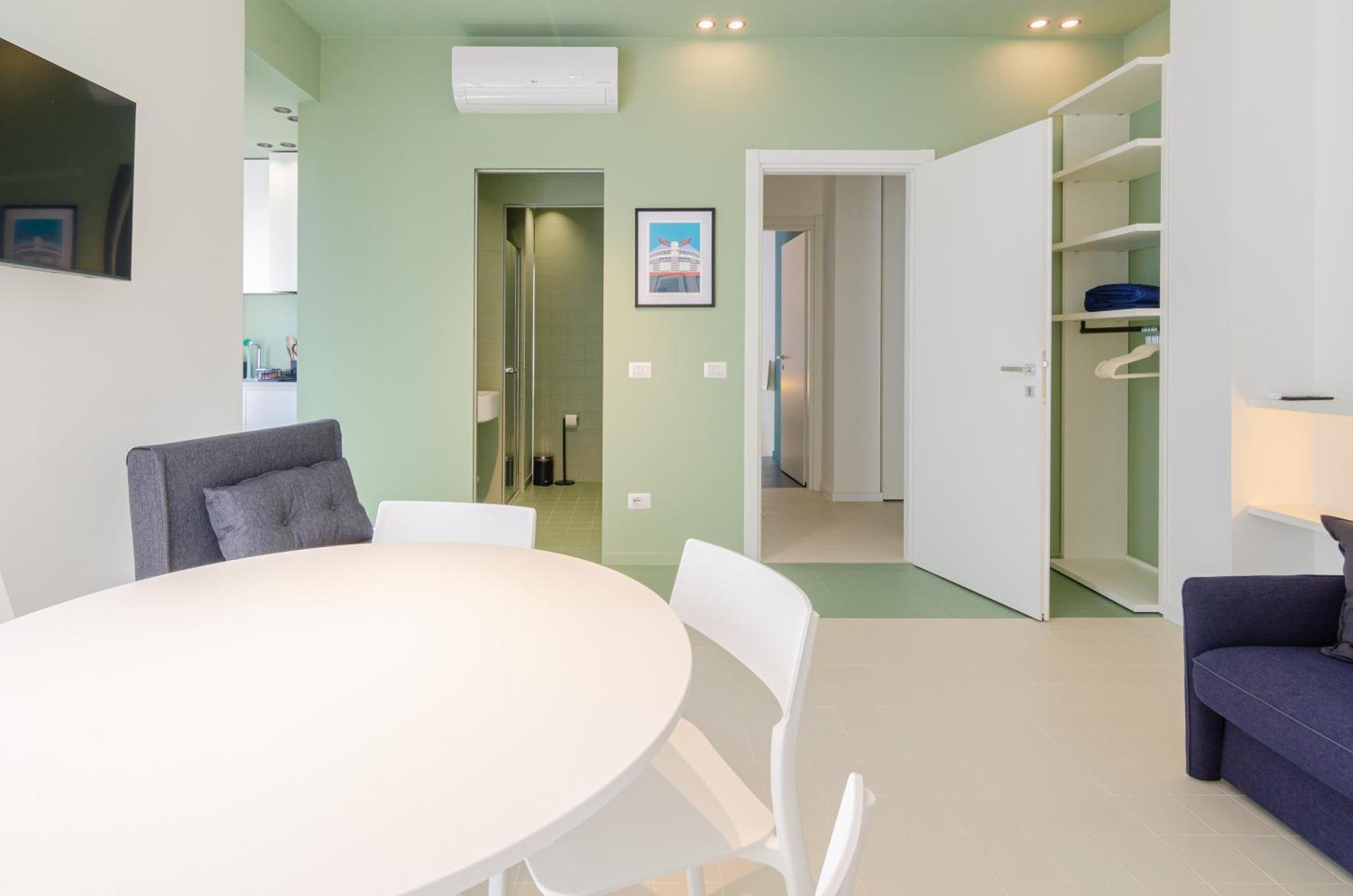 Apartamento San Siro Blue Flat *