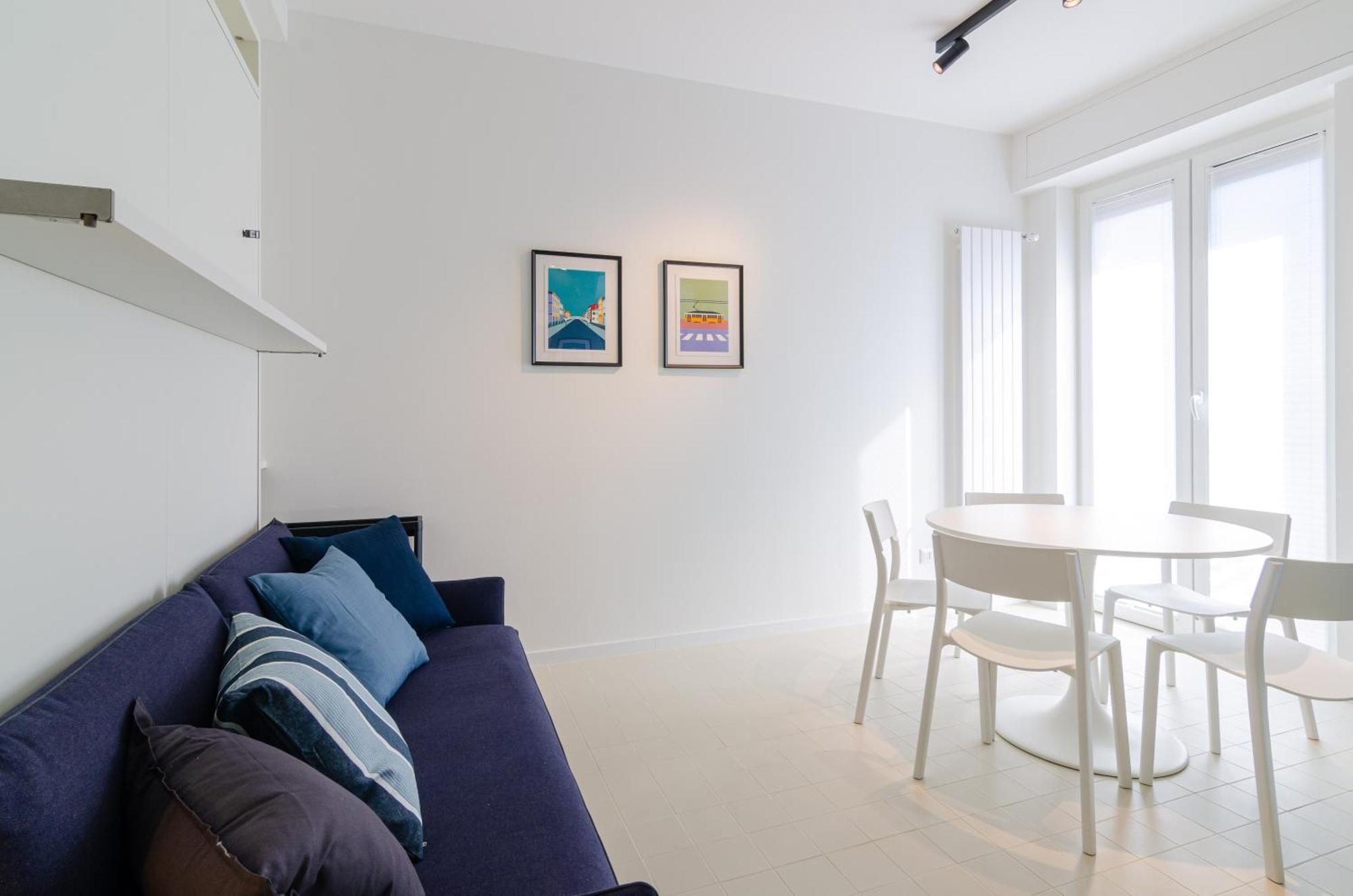 San Siro Blue Flat Apartment Mailand