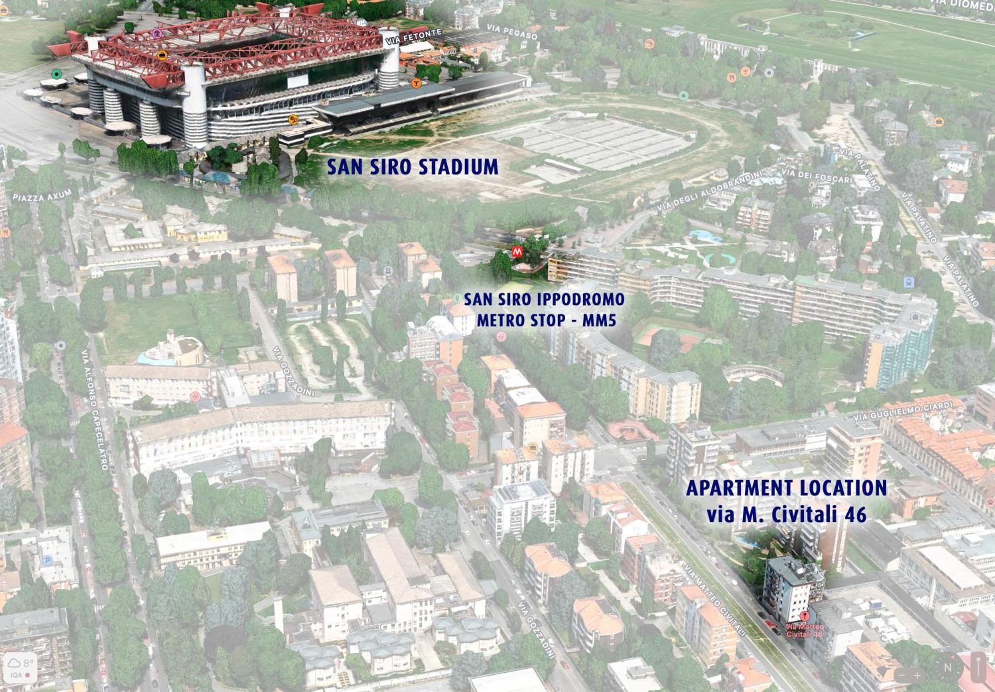 San Siro Blue Flat Apartamento