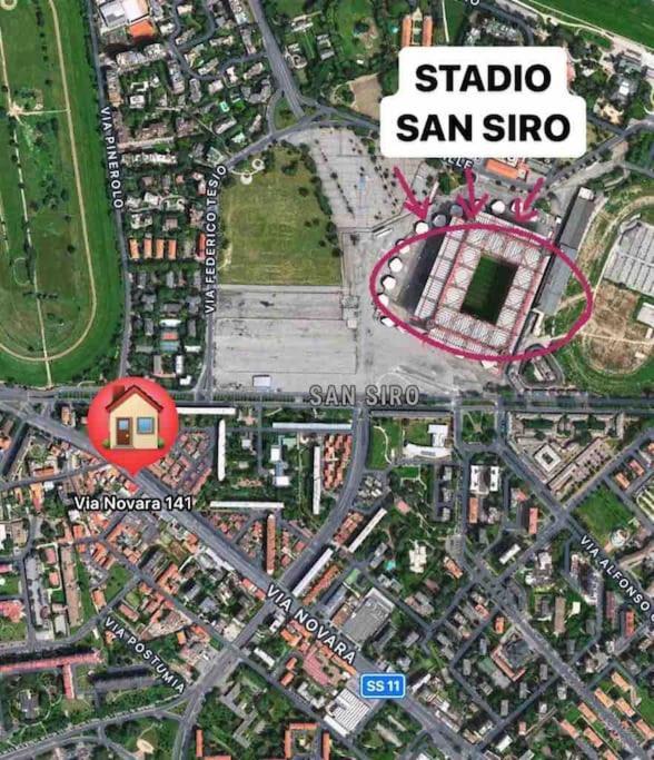 A 500 Metri Da San Siro Apartment Mailand