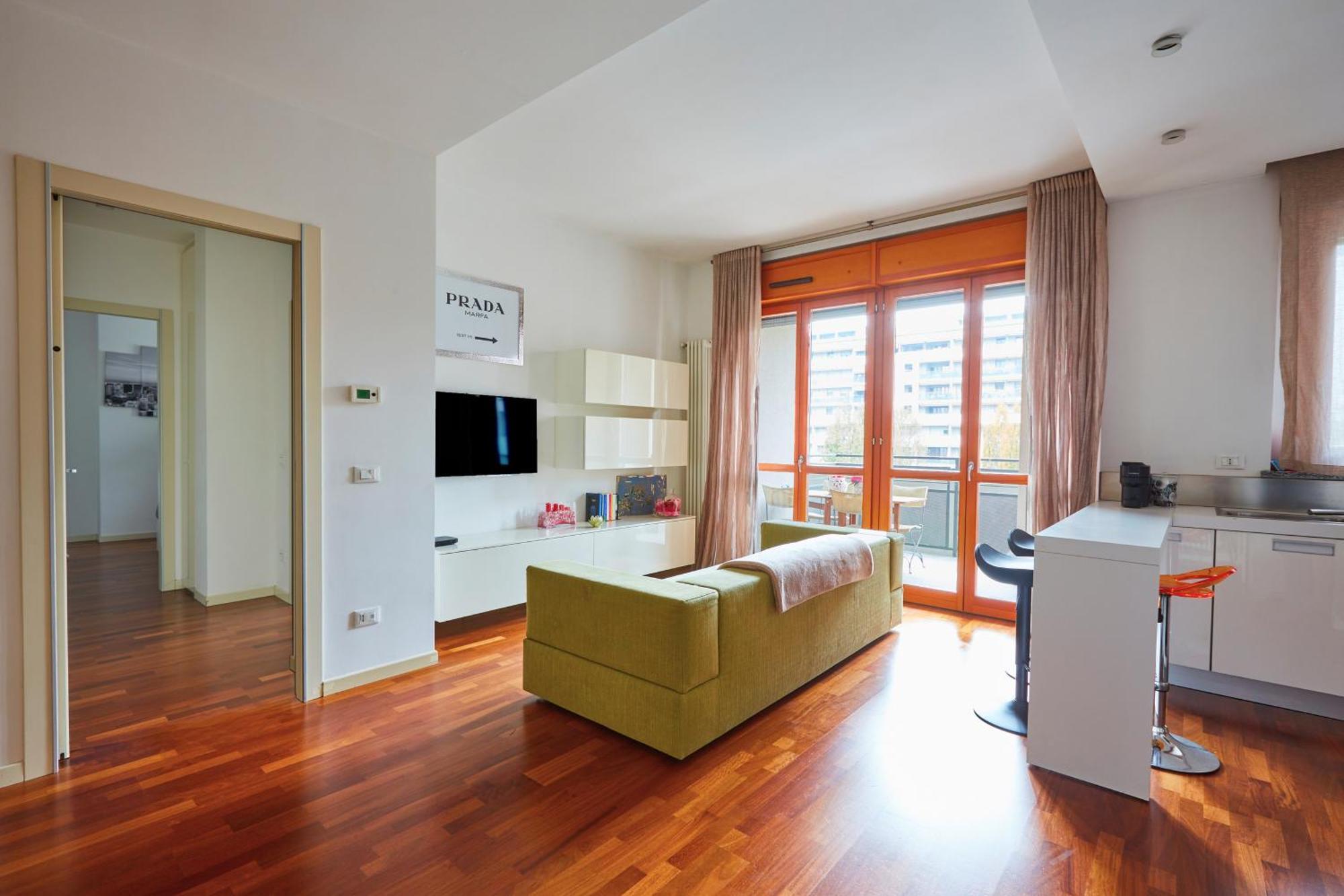 Il Comfort Dello Spazio, In Un Bilocale Apartment *