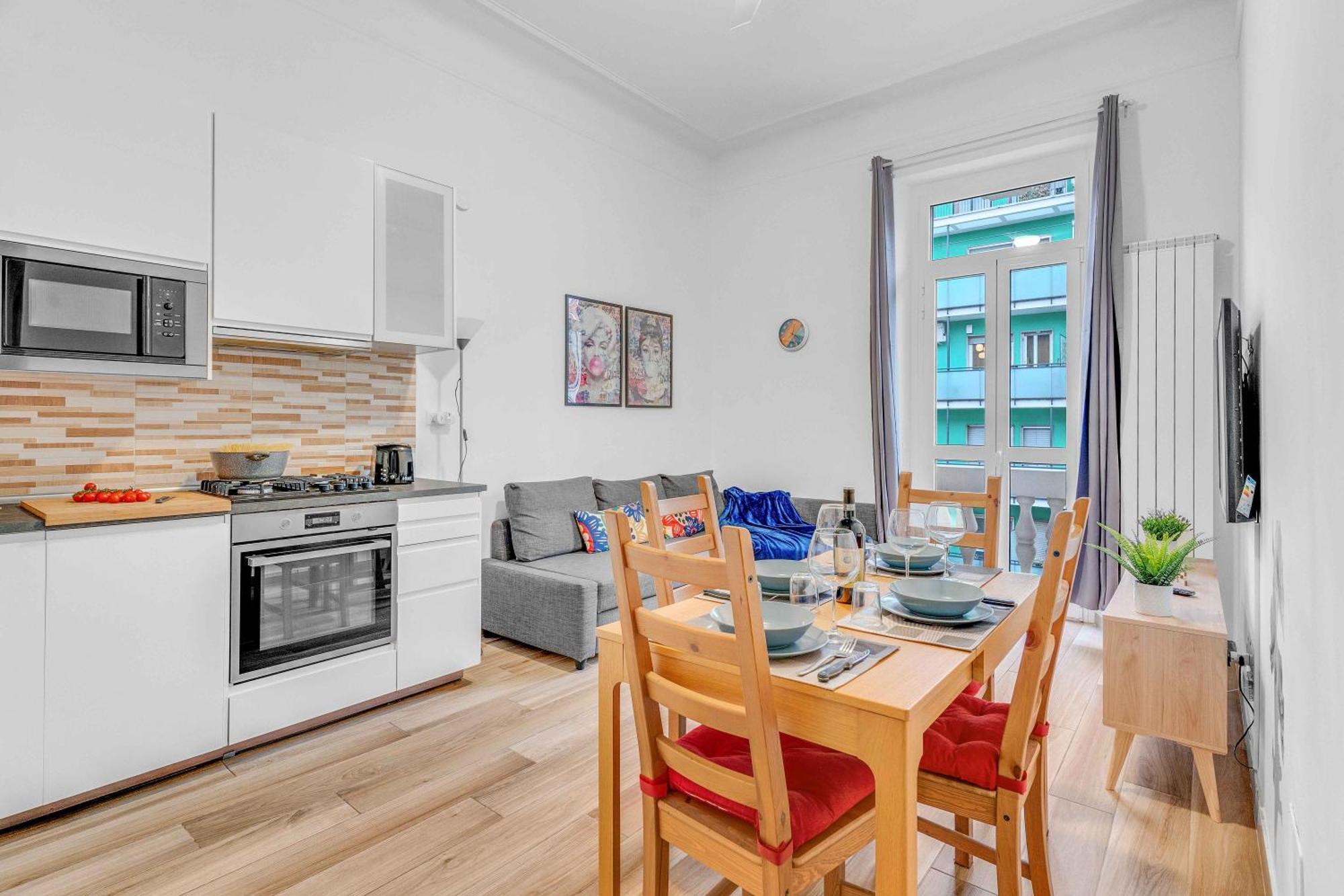 Apartamento Ellebnb - Wifi, Netflix E Metro M2 A 100 Metri