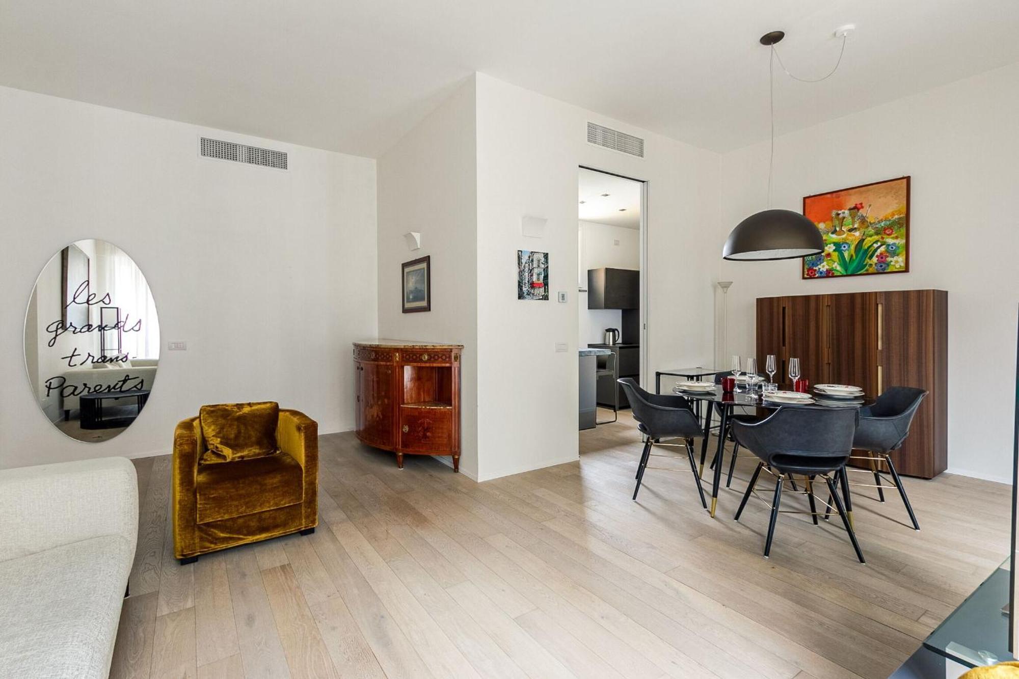 1br Uberto Visconti Di Modrone A With Balcony In Apartamento *