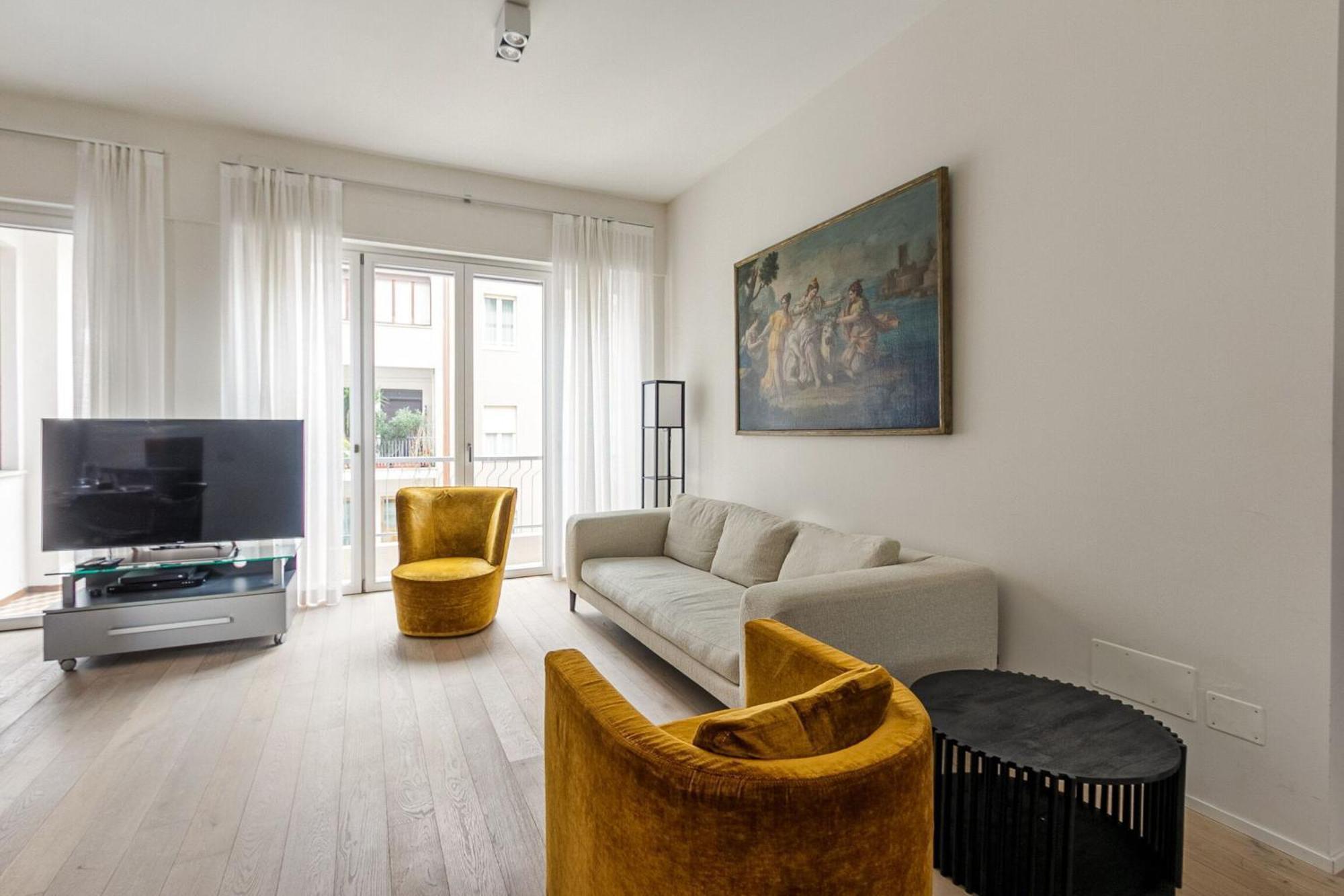 1br Uberto Visconti Di Modrone A With Balcony In
