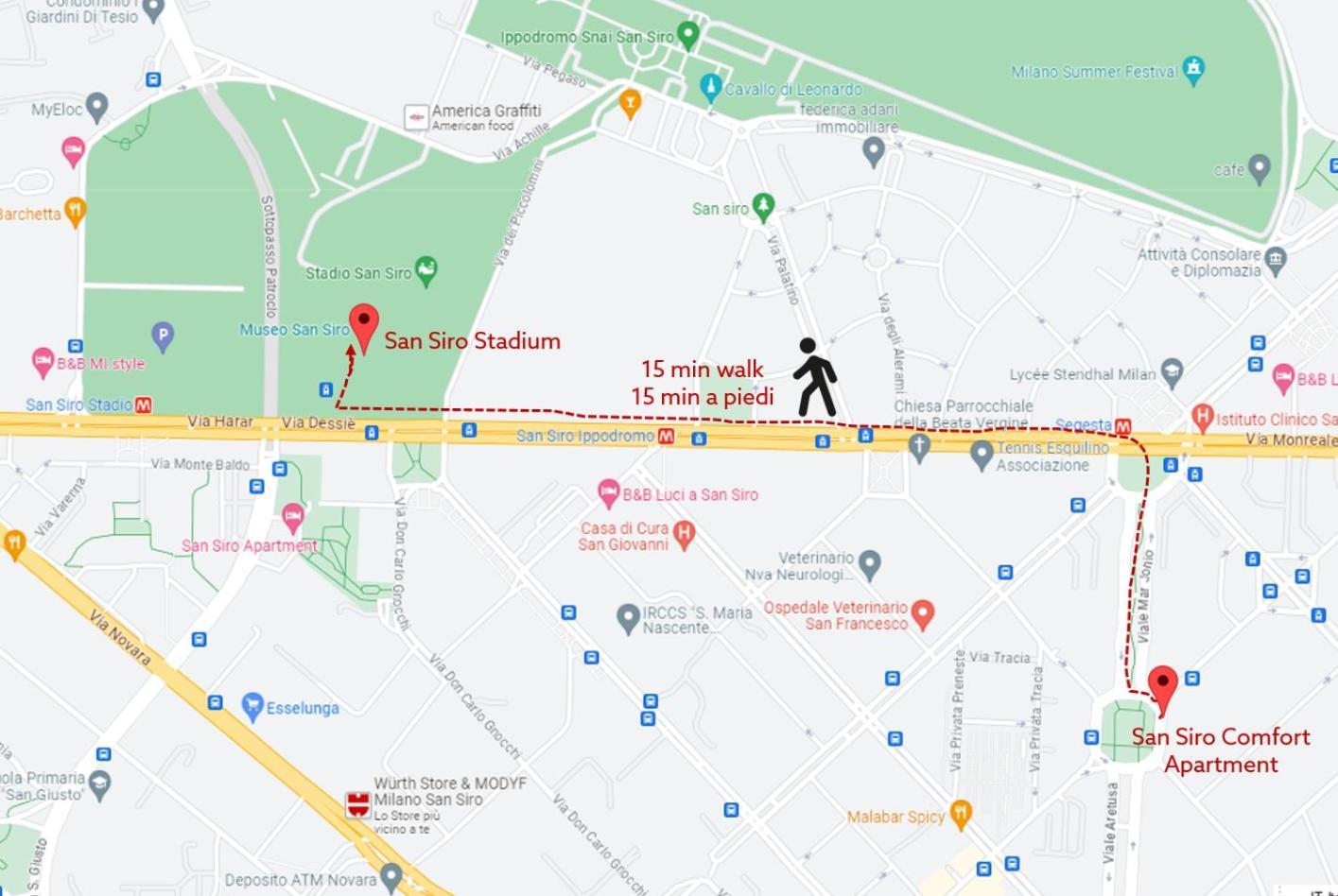 Apartamento San Siro Comfort In *