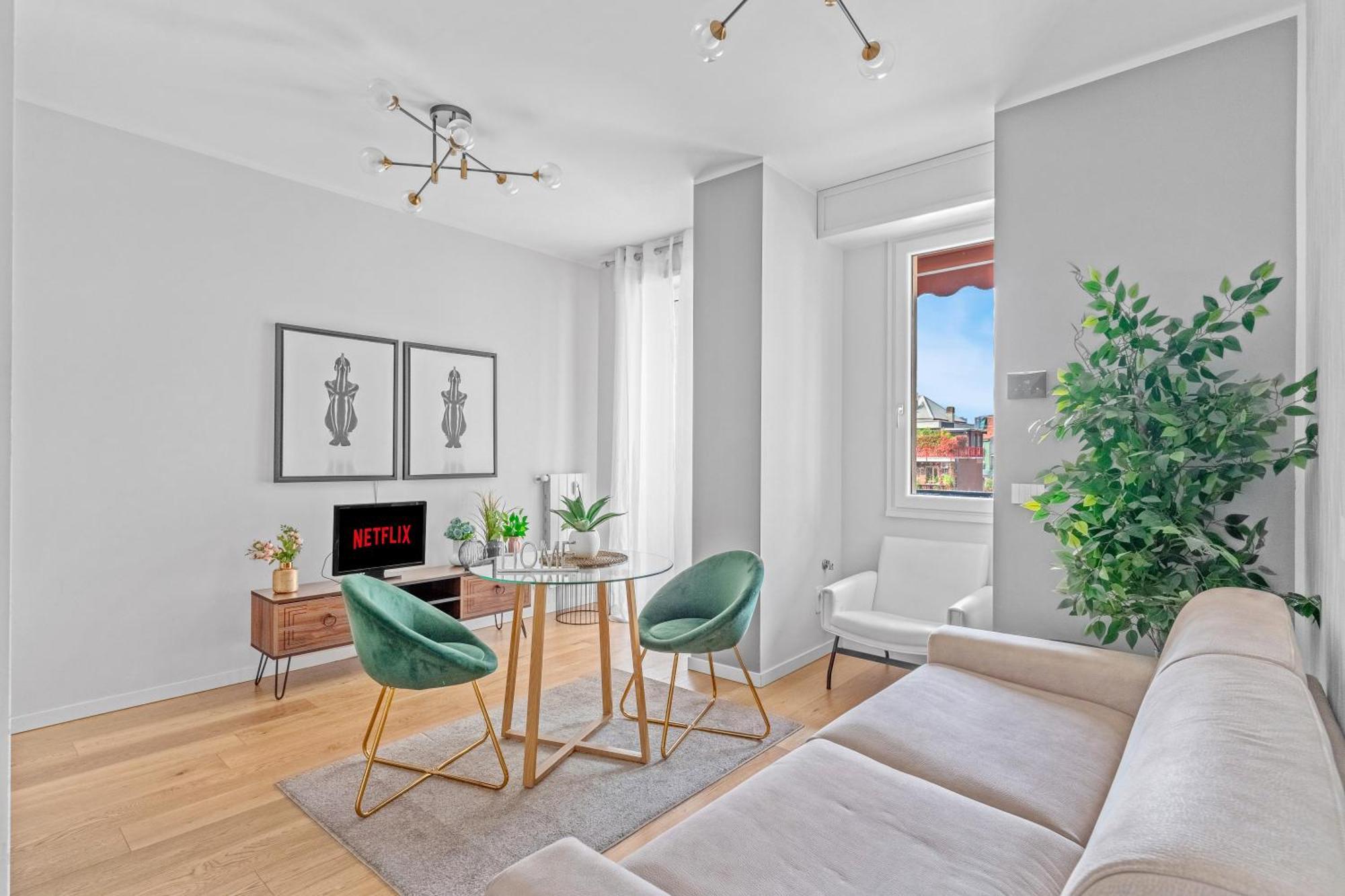 Pa211 -crescenzago- Romantic - Elegant - Large Apartment *