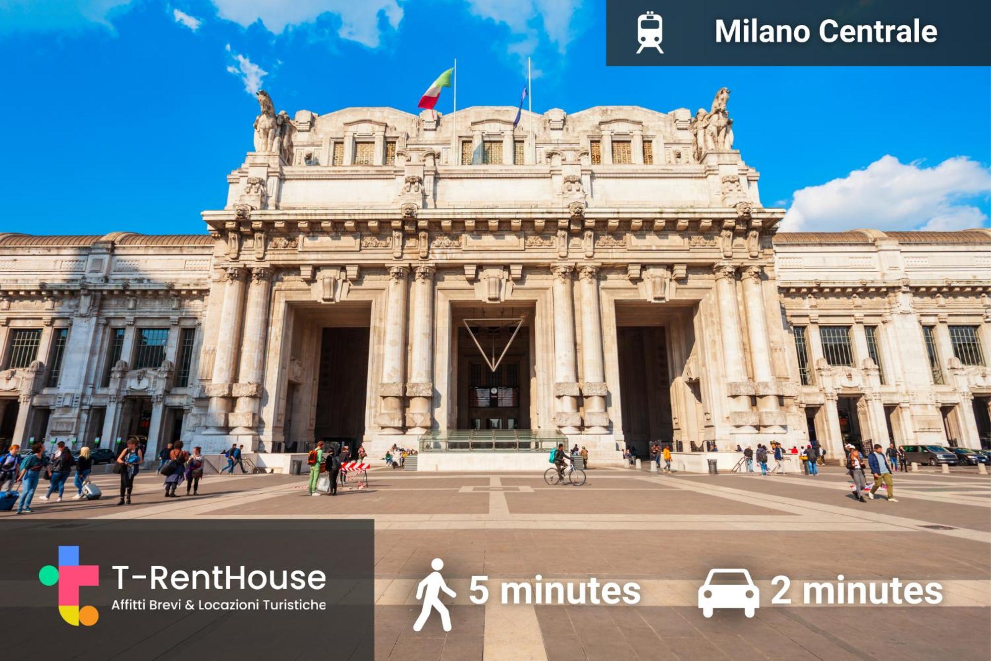 Apartamento Station 10 Min Duomo - L'oasi Urbana