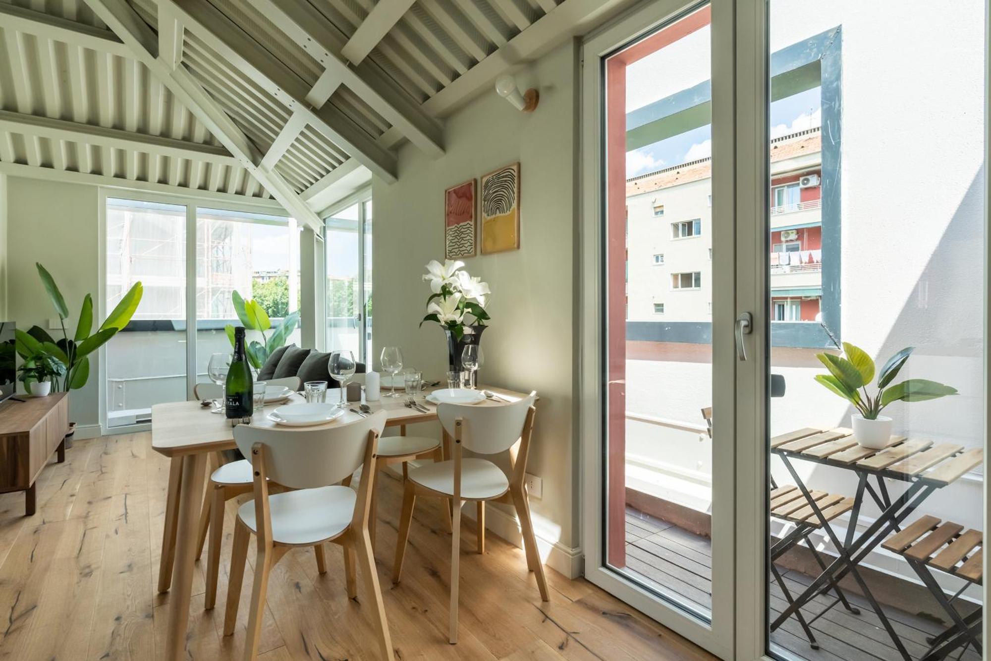 Apartment Rooftop Design Con Terrazzo - Duomo-porta Romana Mailand