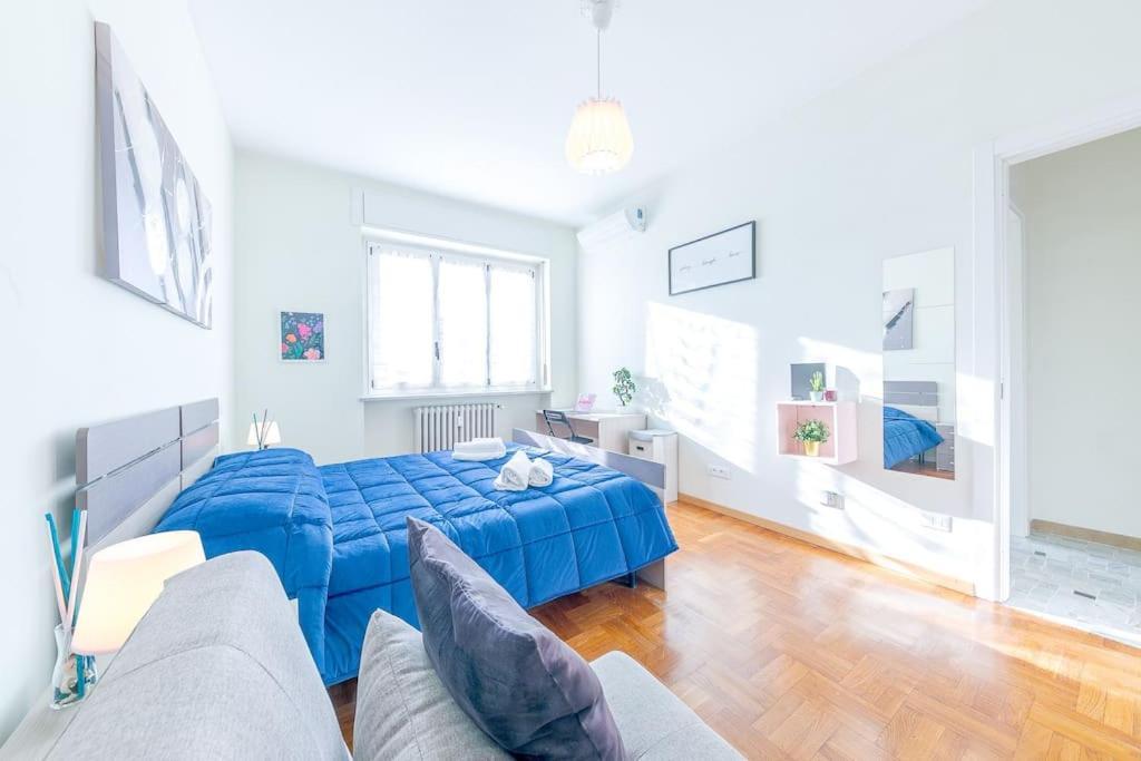 Navigli - Downtown - Duomo Spacious Two Bedroom - Close To Metro - Ac - Wi-fi *