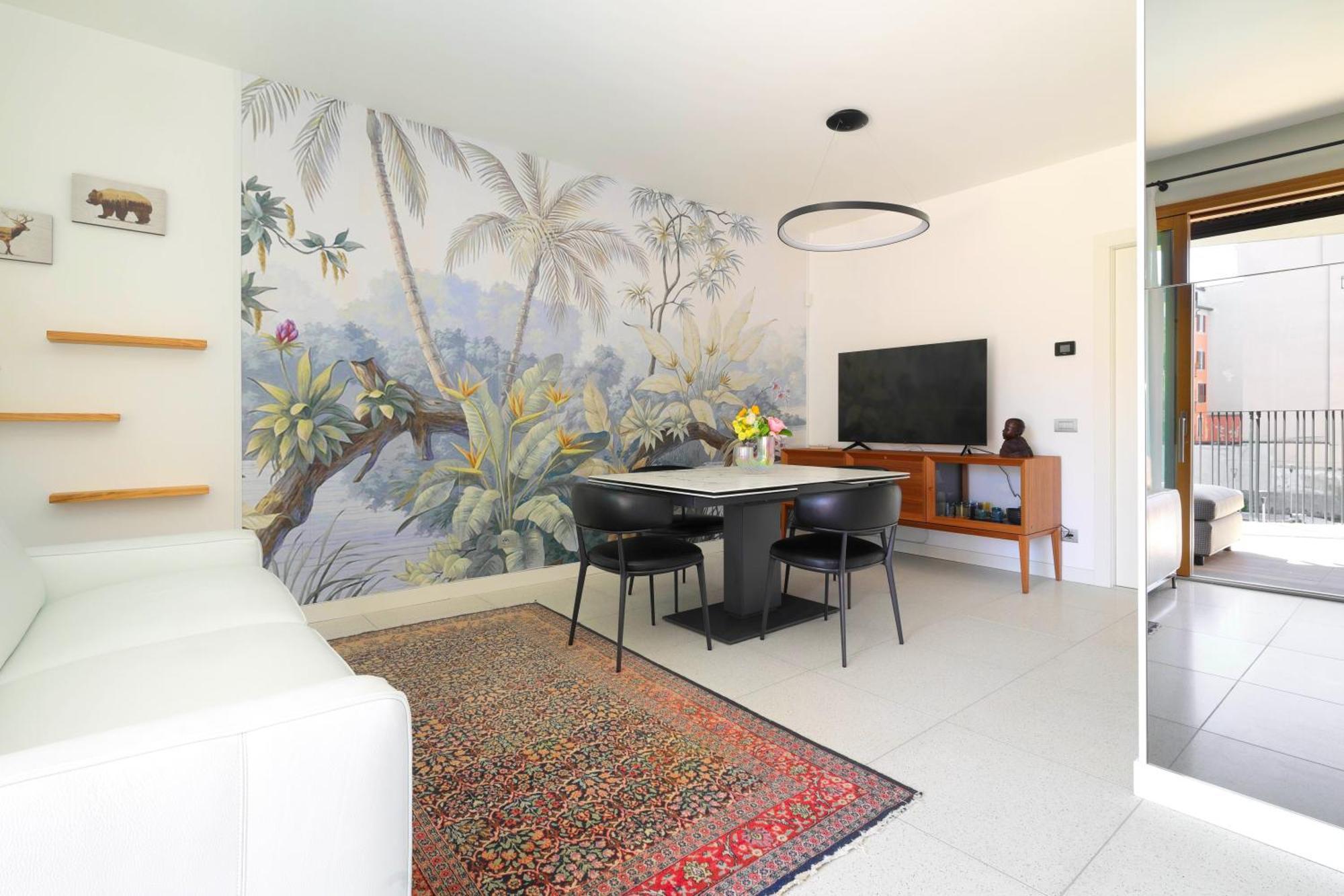 Luxury Con Terrazza, Palestra, Cowork & Box Privato Ferienhaus Mailand