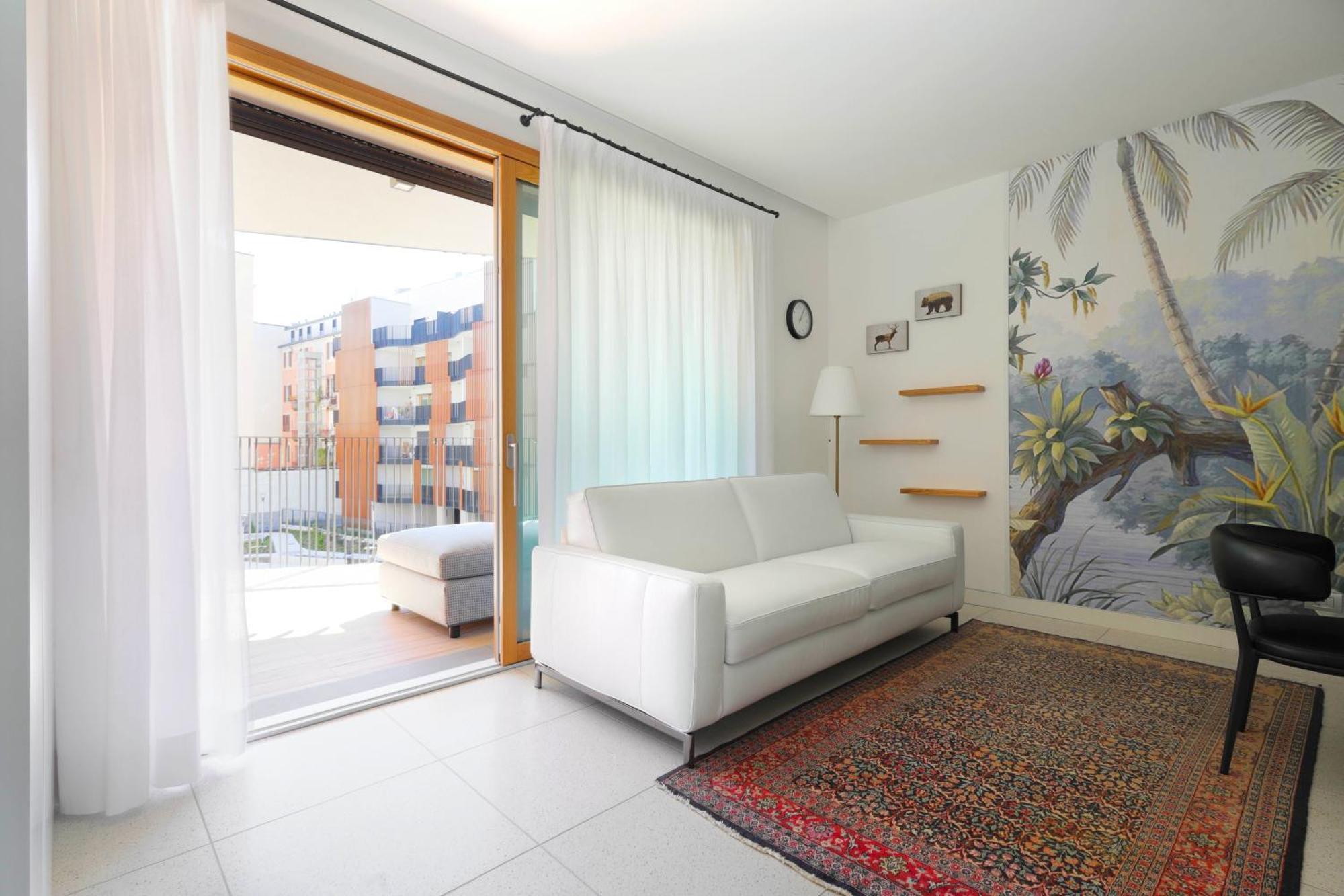 Ferienhaus Luxury Con Terrazza, Palestra, Cowork & Box Privato *